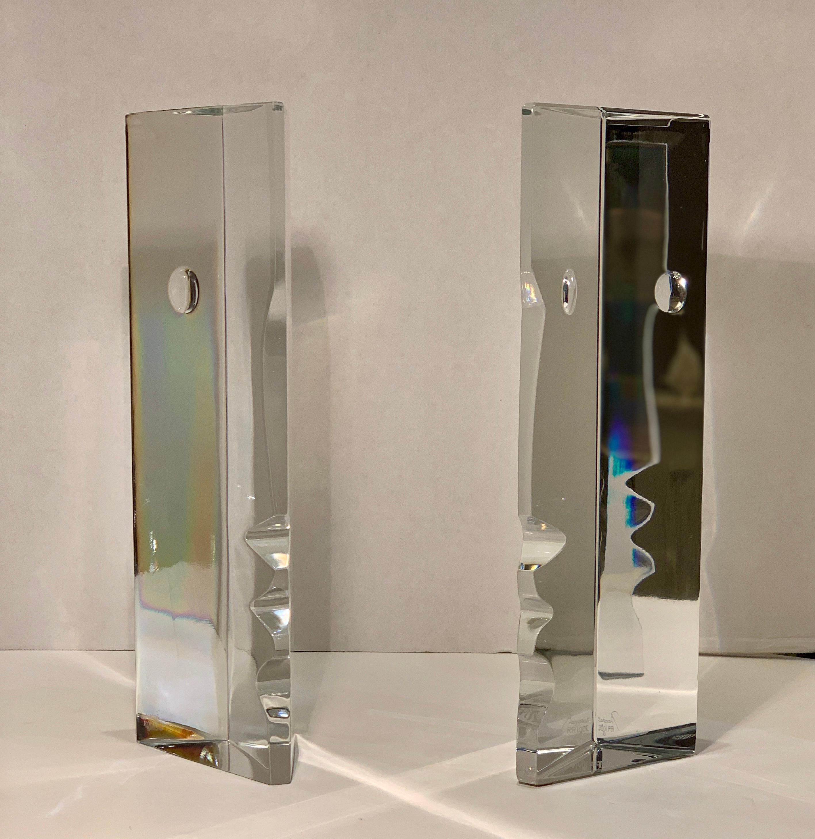 man and woman bookends