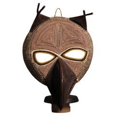 Incredible bird mask from the rain forest