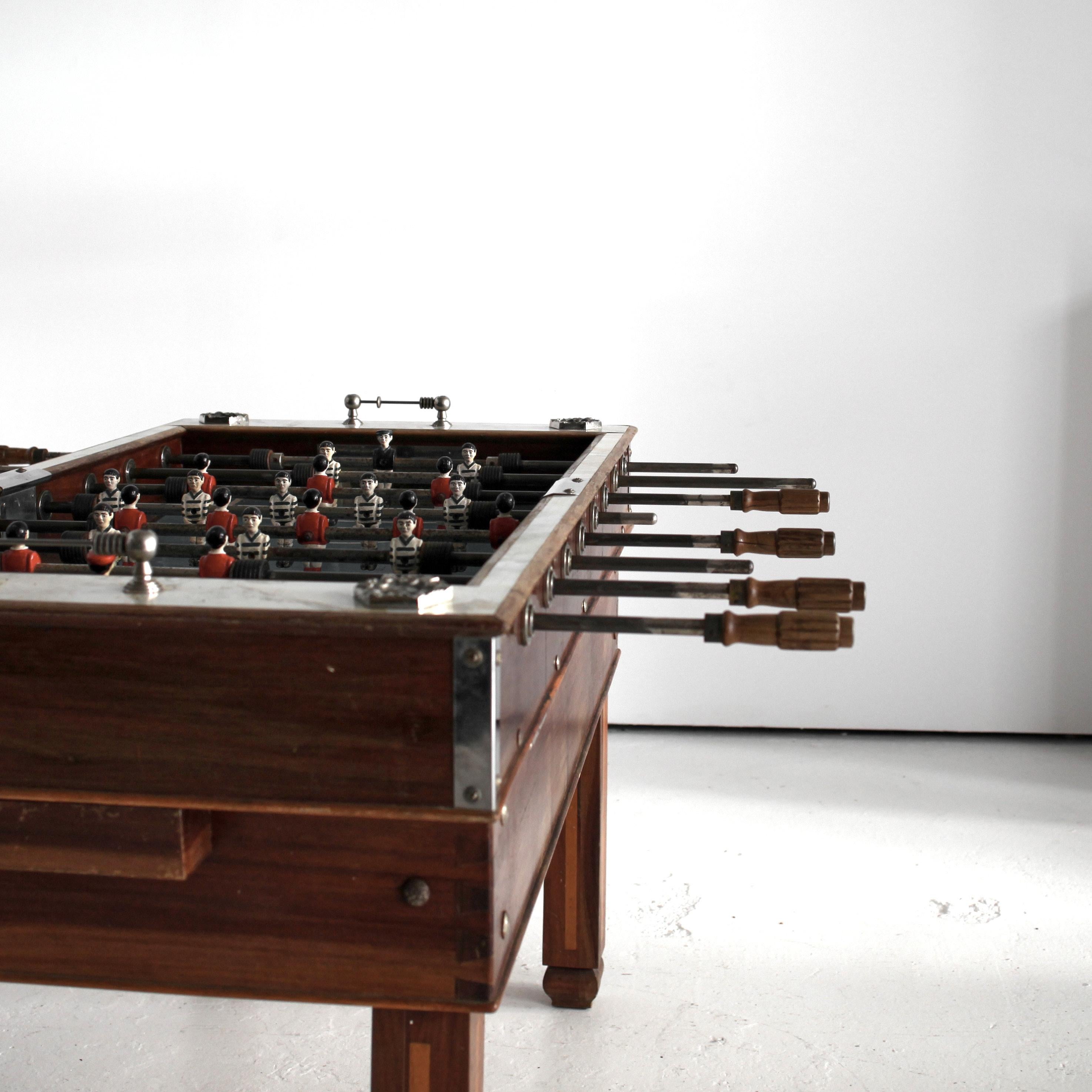 Incredible C.1950S Lisbon Derby Football/Foosball Table For Sale 12