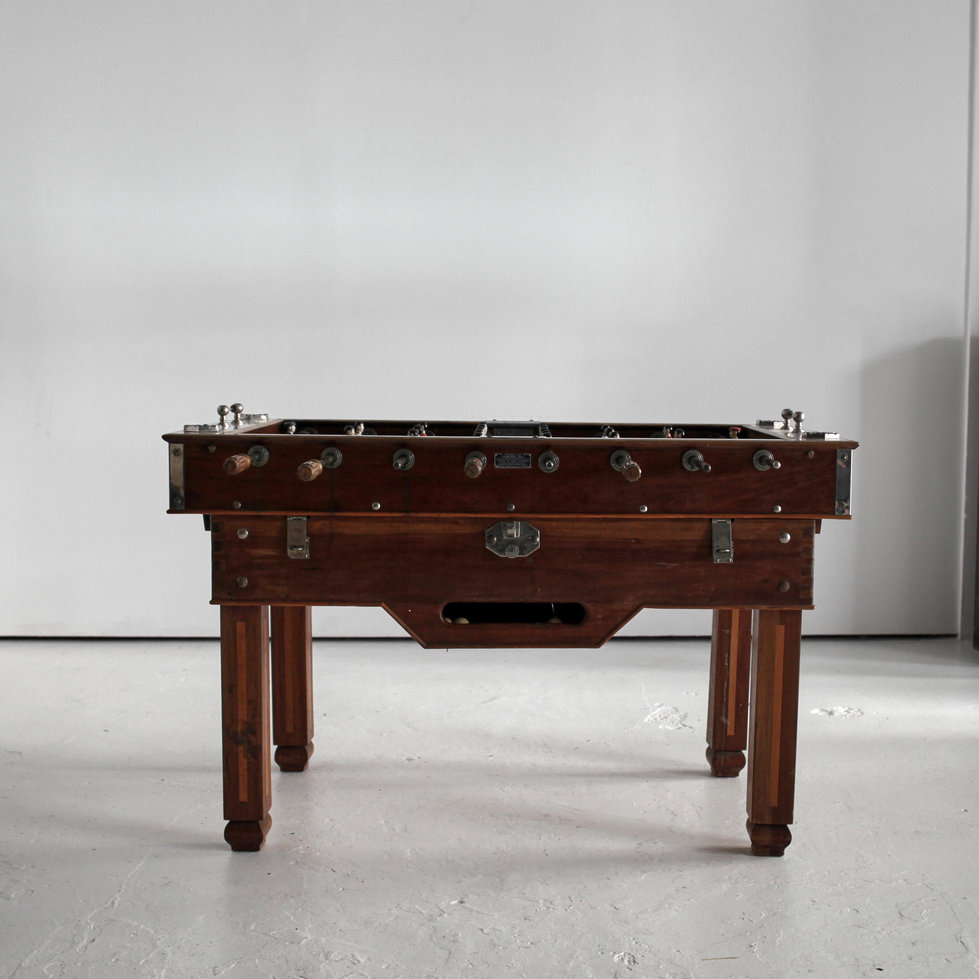 Portuguese Incredible C.1950S Lisbon Derby Football/Foosball Table For Sale