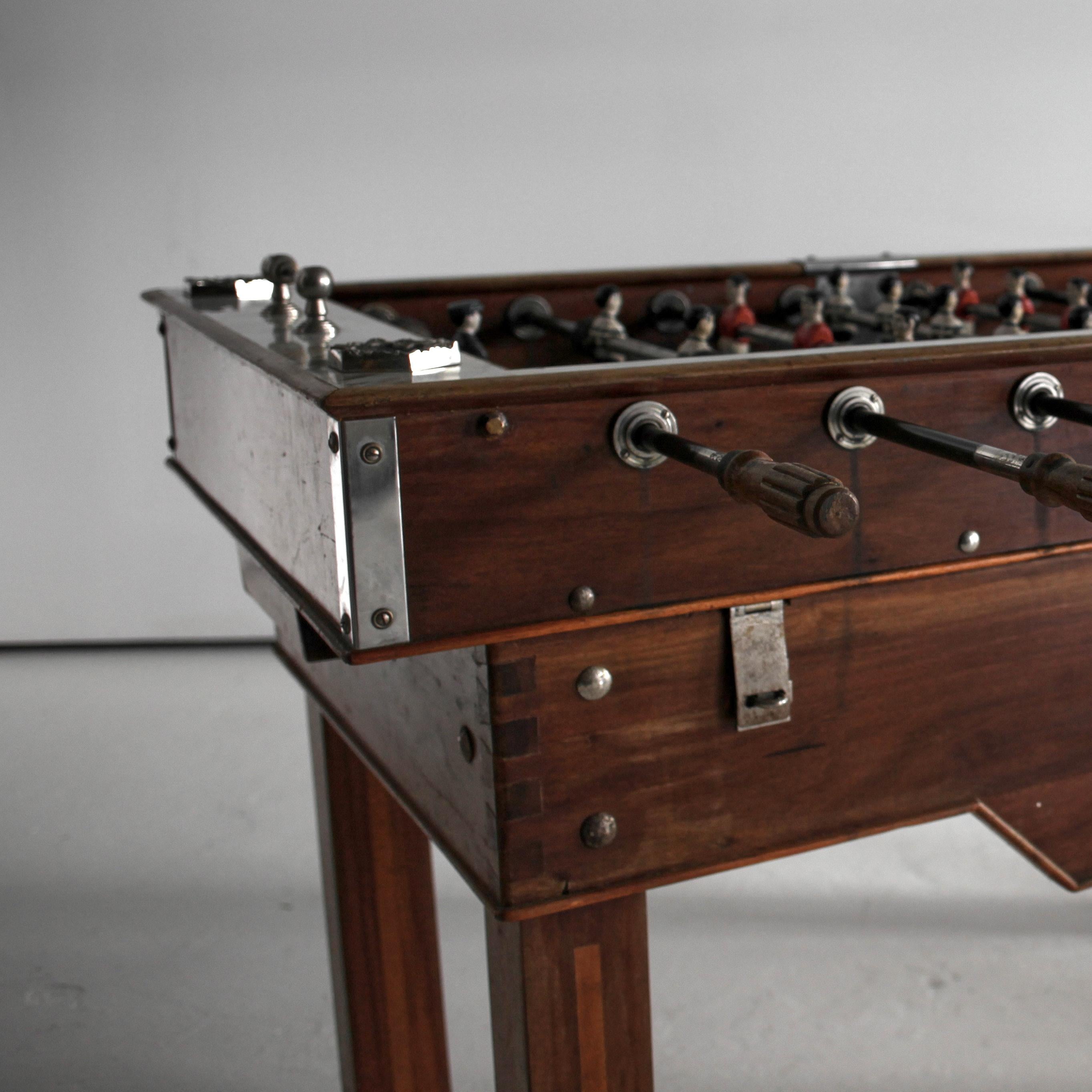 Mid-20th Century Incredible C.1950S Lisbon Derby Football/Foosball Table For Sale