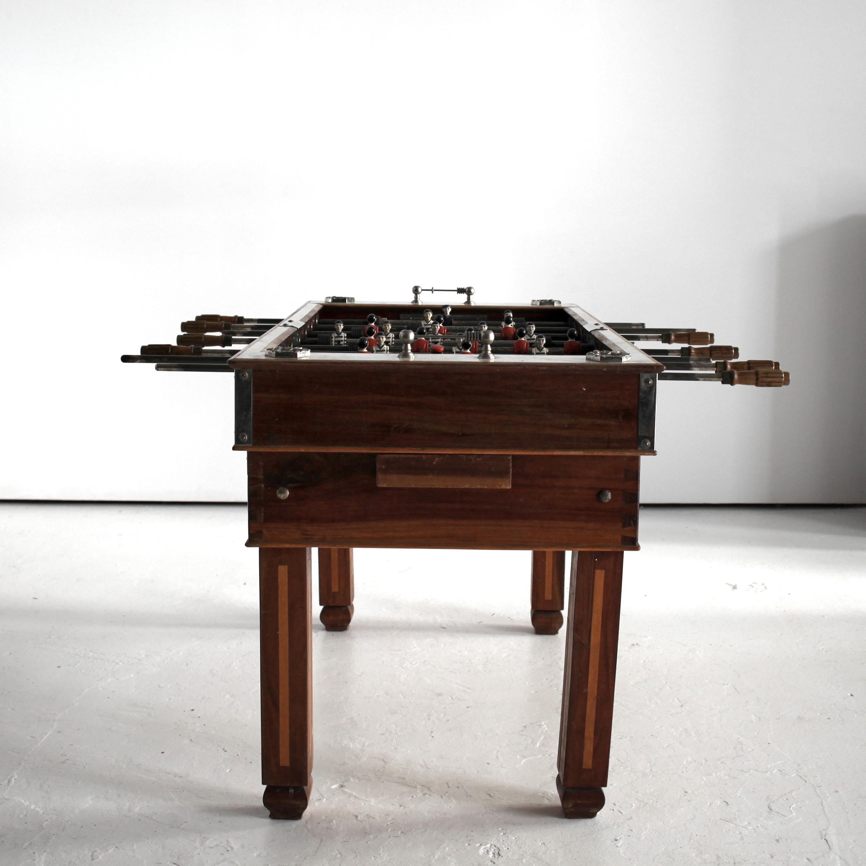 Incredible C.1950S Lisbon Derby Football/Foosball Table For Sale 1