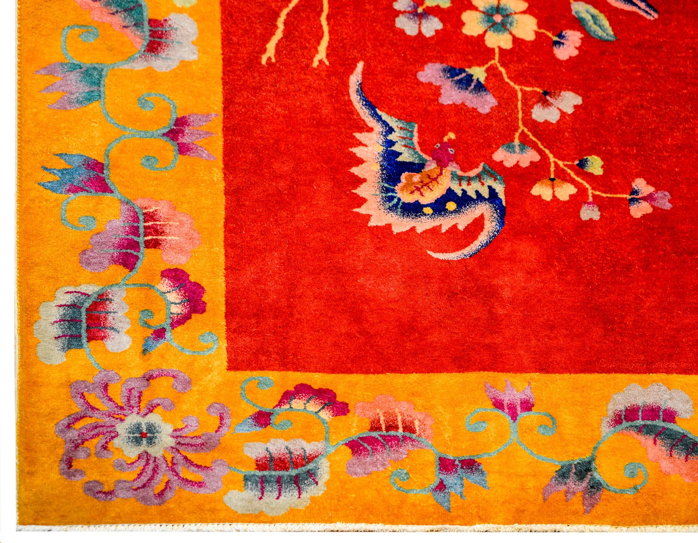 chinese deco rug