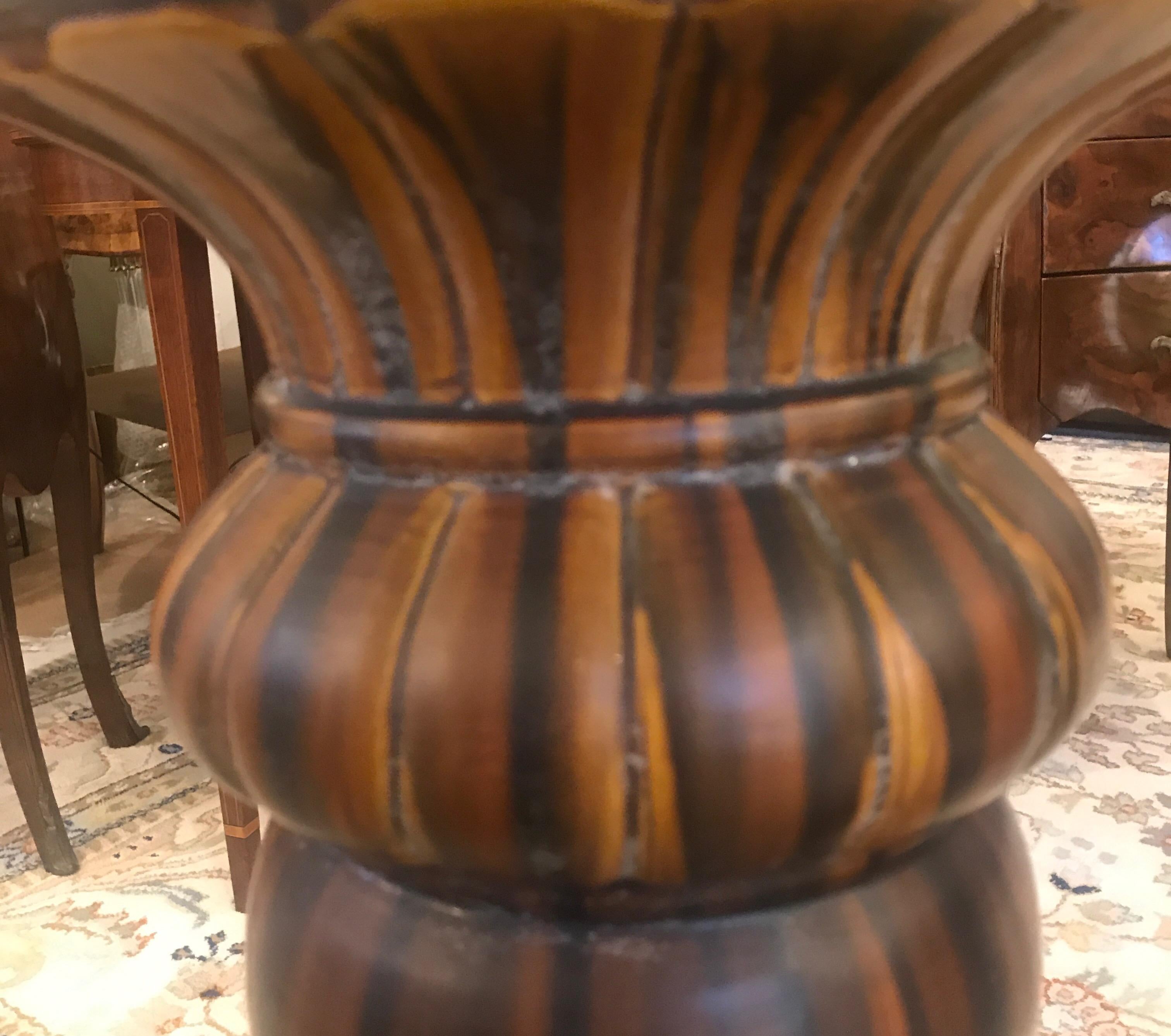 Incredible Chinese Jardinière and Pedestal 5