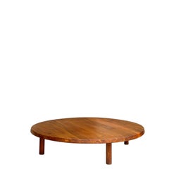 Incredible coffee table T02 special order by Pierre Chapo circa 1975
