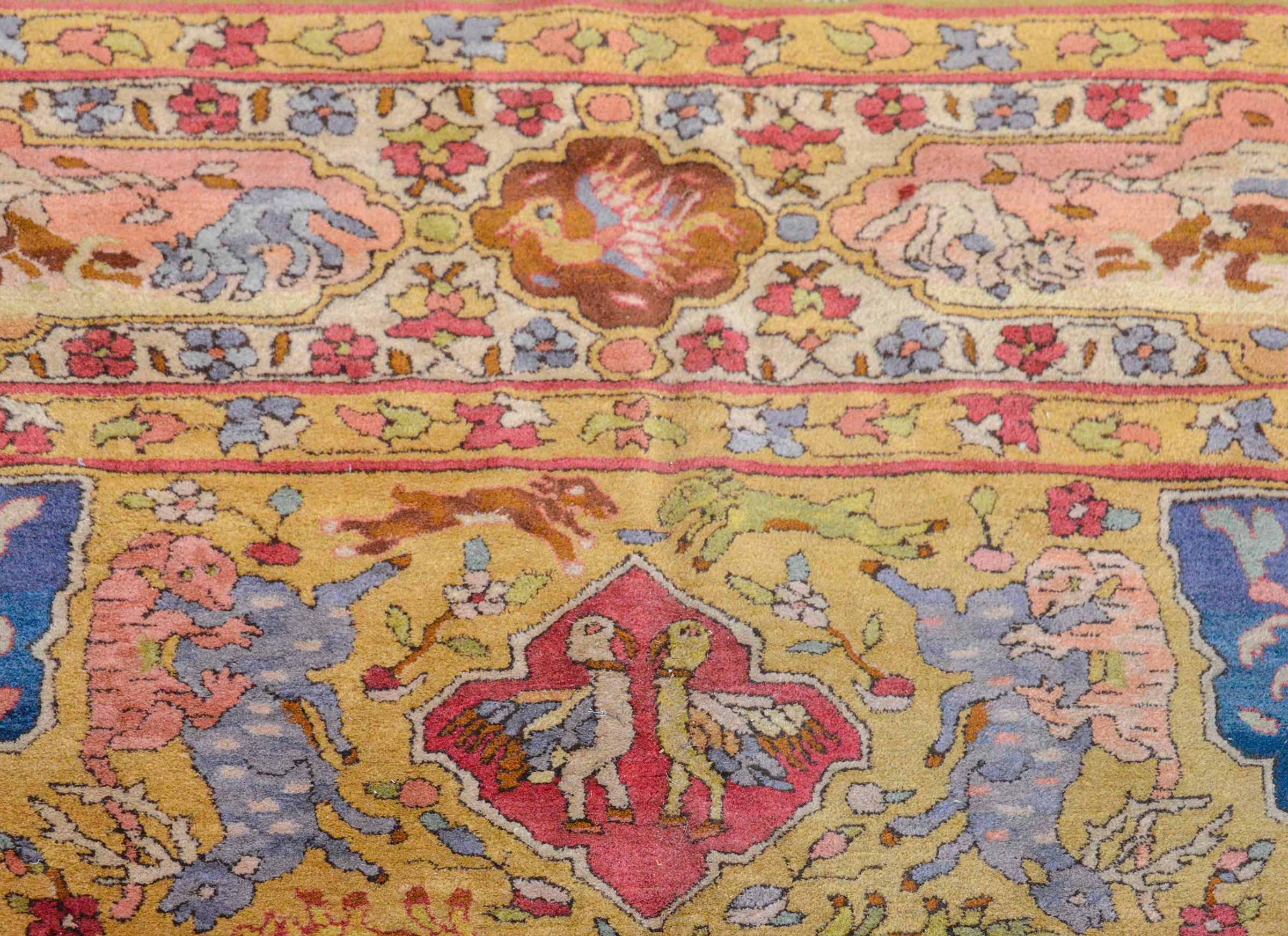 Incredible Early 20th Century German Tetex Rug In Good Condition In Chicago, IL