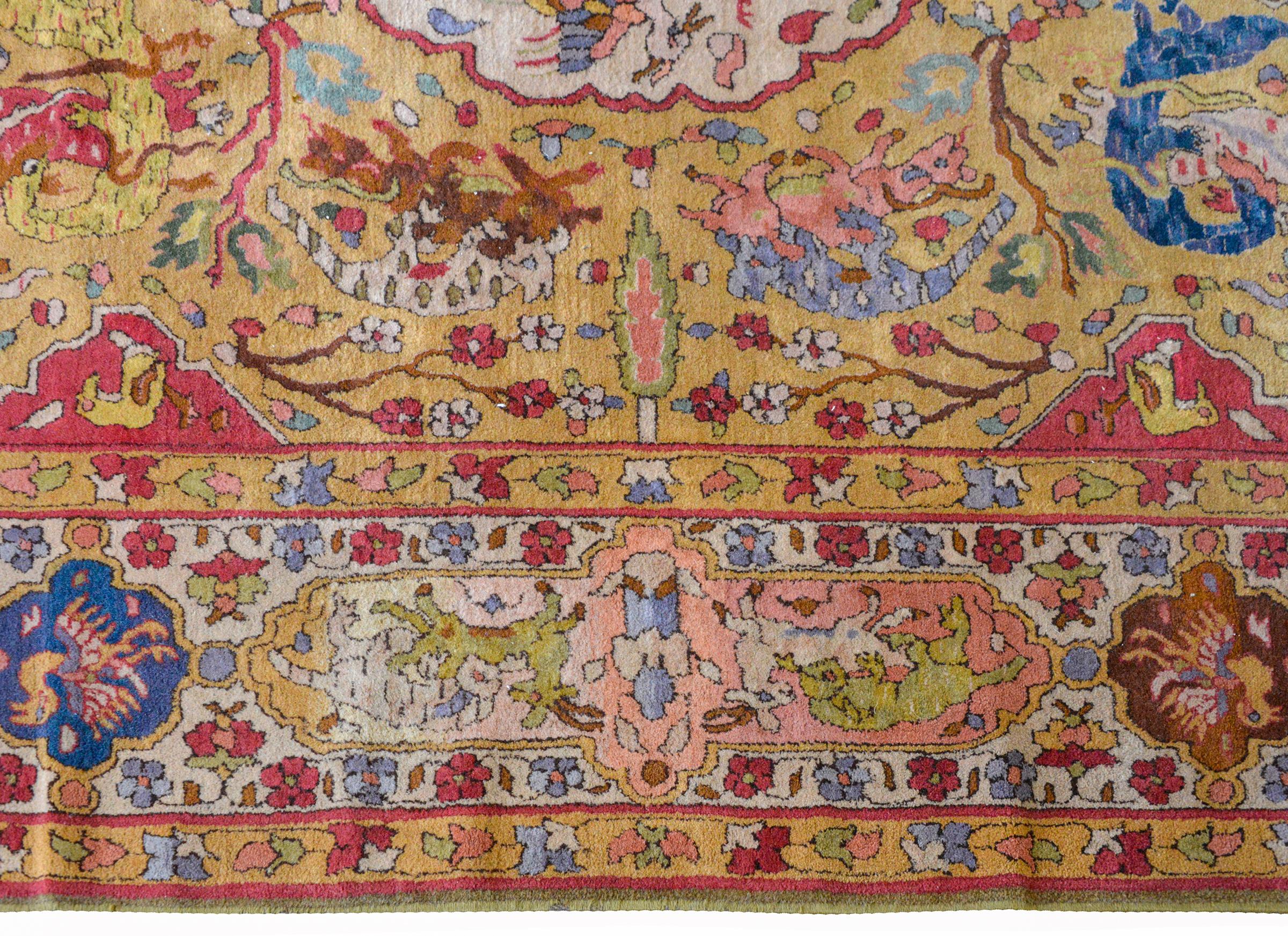 Incredible Early 20th Century German Tetex Rug 3