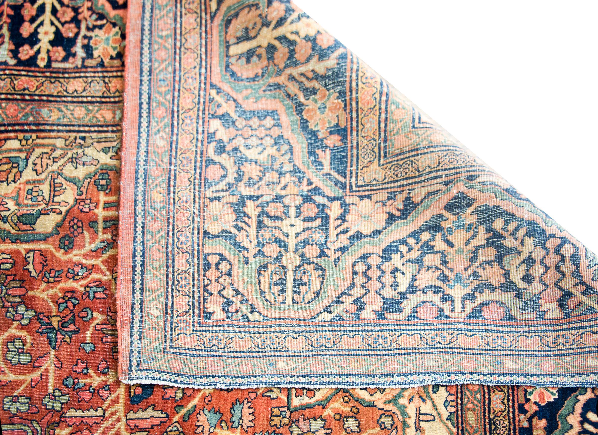 Unglaublicher persischer Sarouk-Teppich aus dem frühen 20. Jahrhundert im Angebot 2