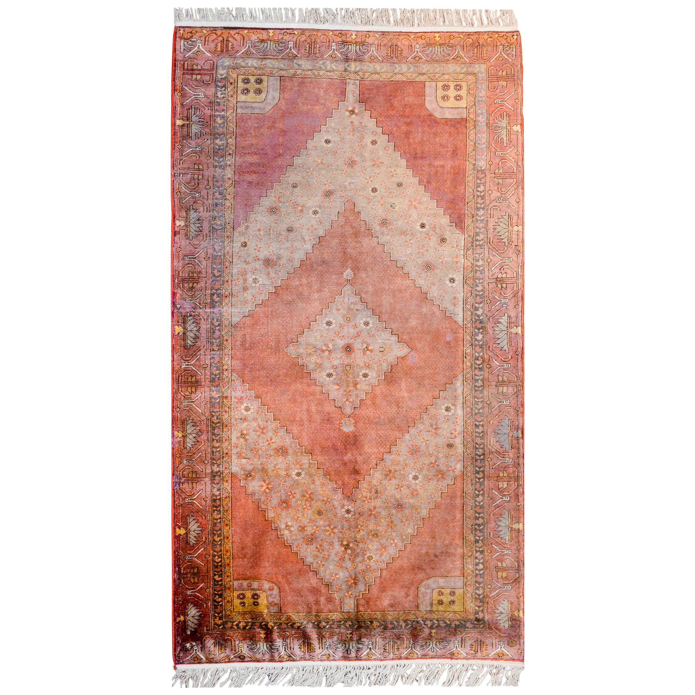 Unglaublicher Samarghand-Teppich aus dem frühen 20. Jahrhundert