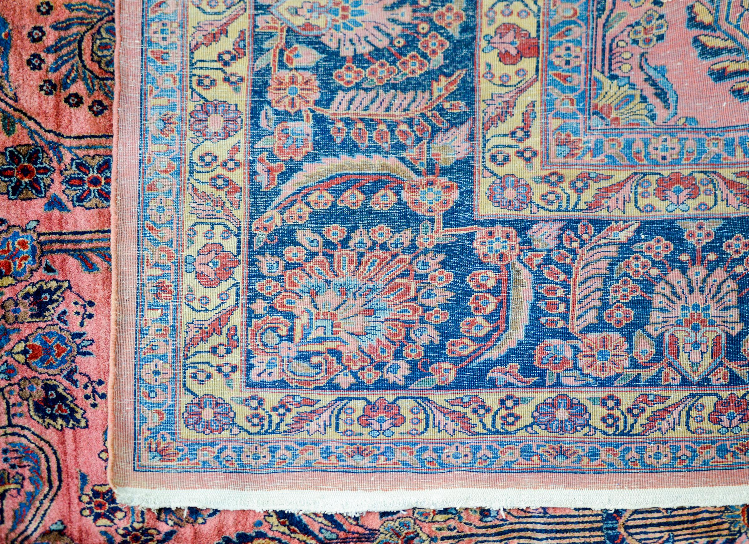 Wool Incredible Early 20th Century Sarouk Rug