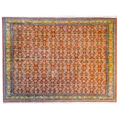 Antique Incredible Early 20th Century Senneh Rug
