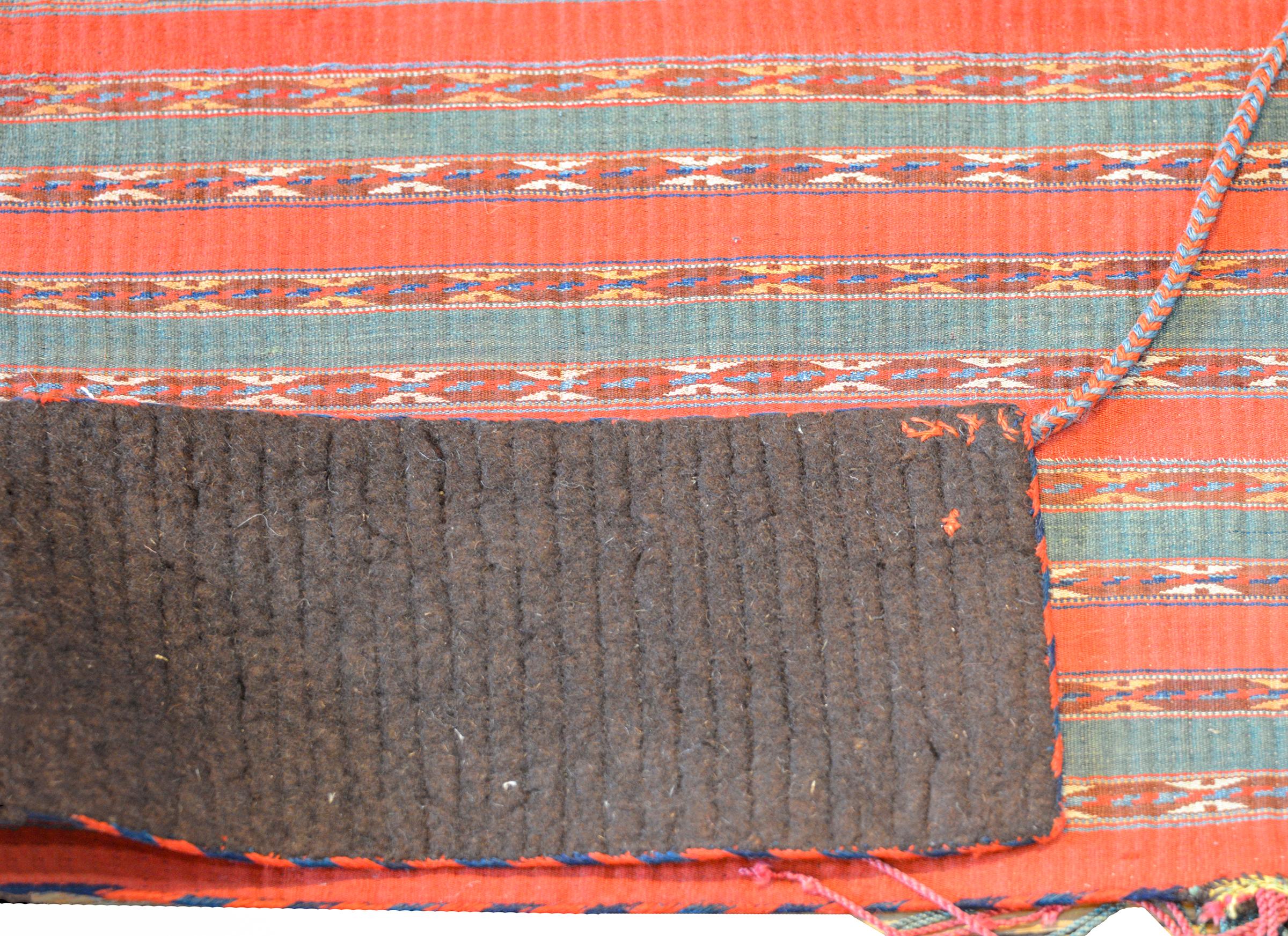 Mid-20th Century Incredible Early 20th Century Shahsevan Horse Blanket For Sale