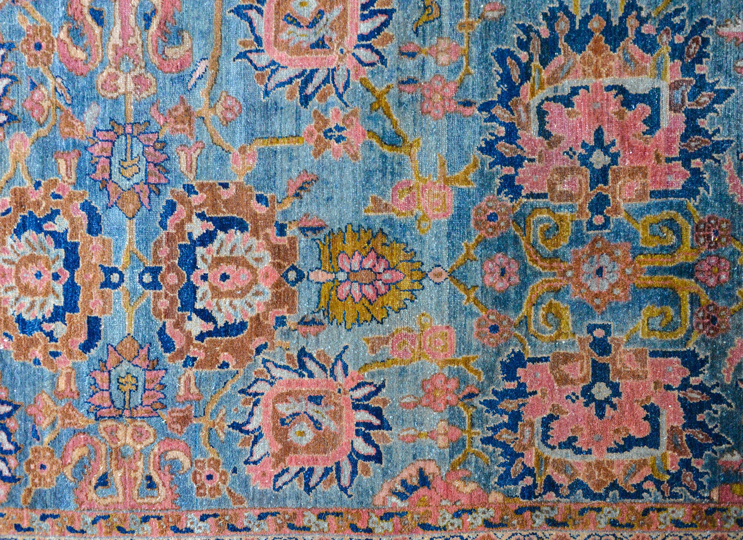 Wool Incredible Early 20th Century Sultanabad Rug For Sale