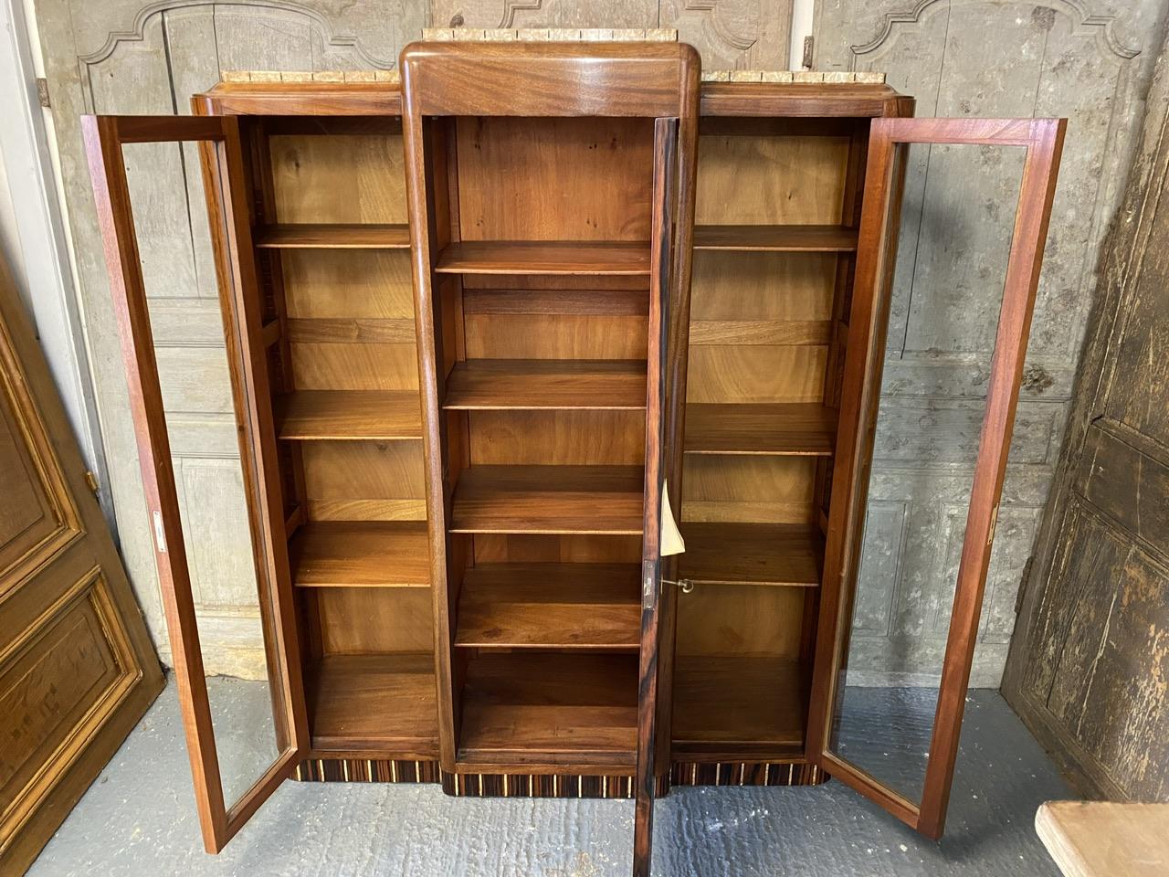 Incredible French Art Deco Cabinet  For Sale 3