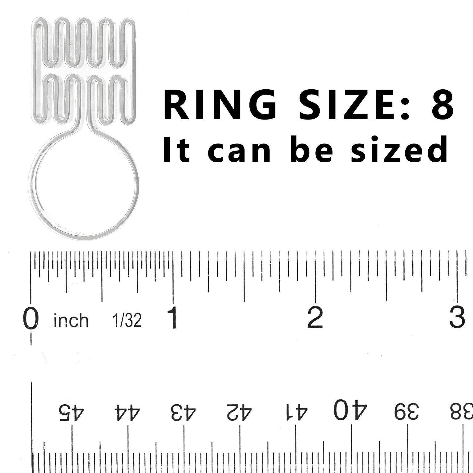 Unglaublicher Günter Wyss Modernist Ring im Angebot 1