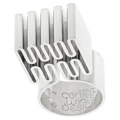 Incredible Günter Wyss Modernist Ring