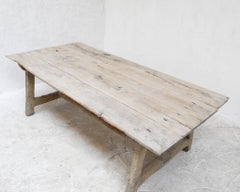Incredible Large Sun-Bleached 18thc, Catalan Table