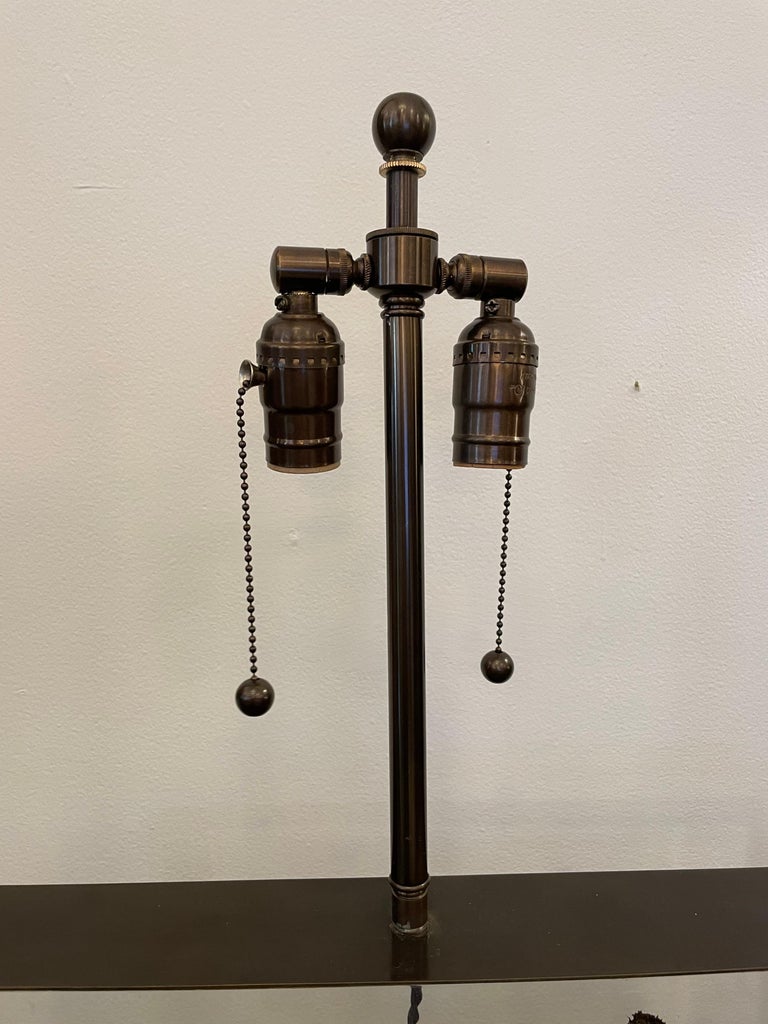 Incredible Large Vintage Resin Aquarium Table Lamp For Sale at 1stDibs