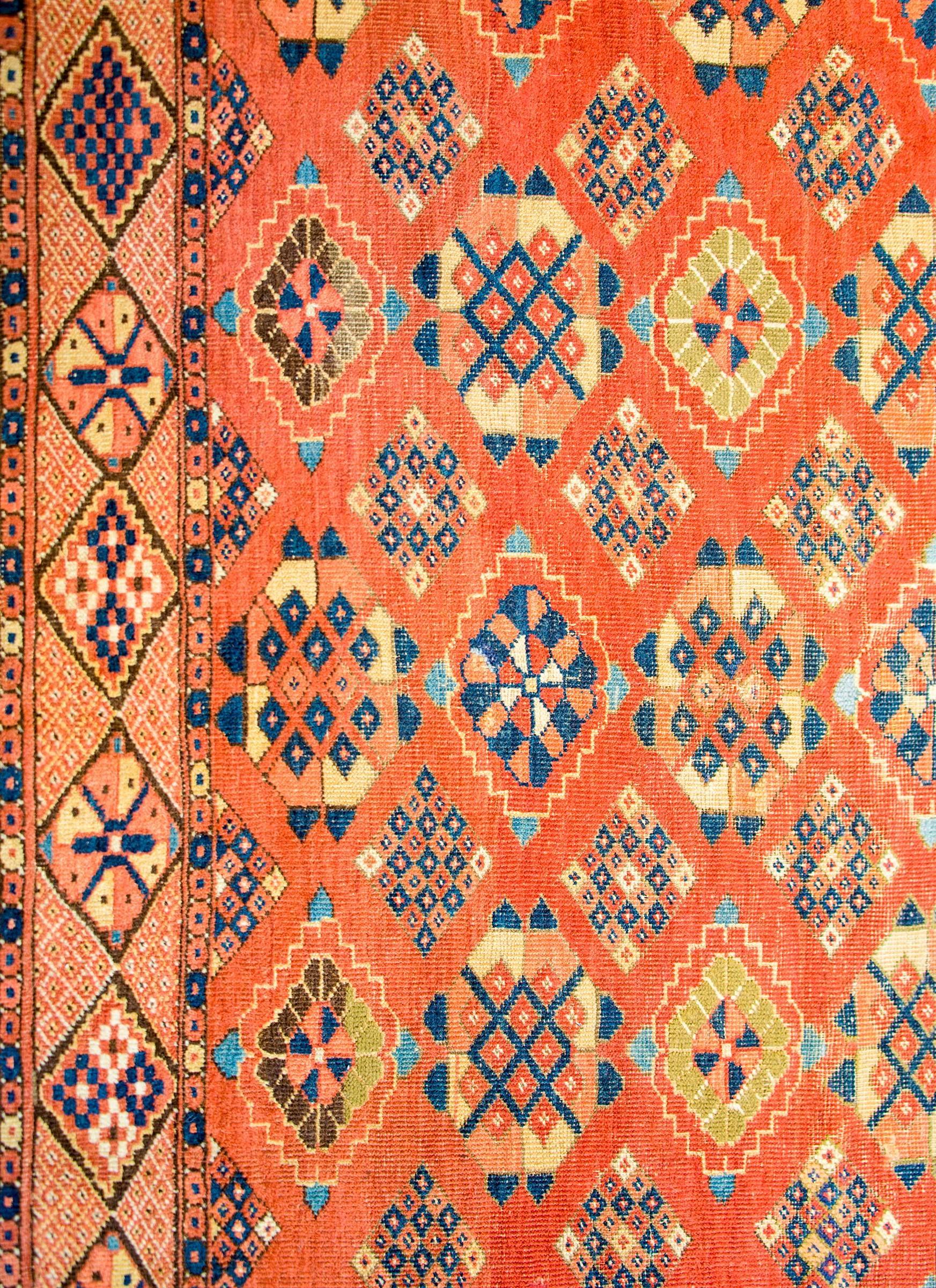 Heriz Serapi Incredible Late 19th Century Bashir Rug For Sale