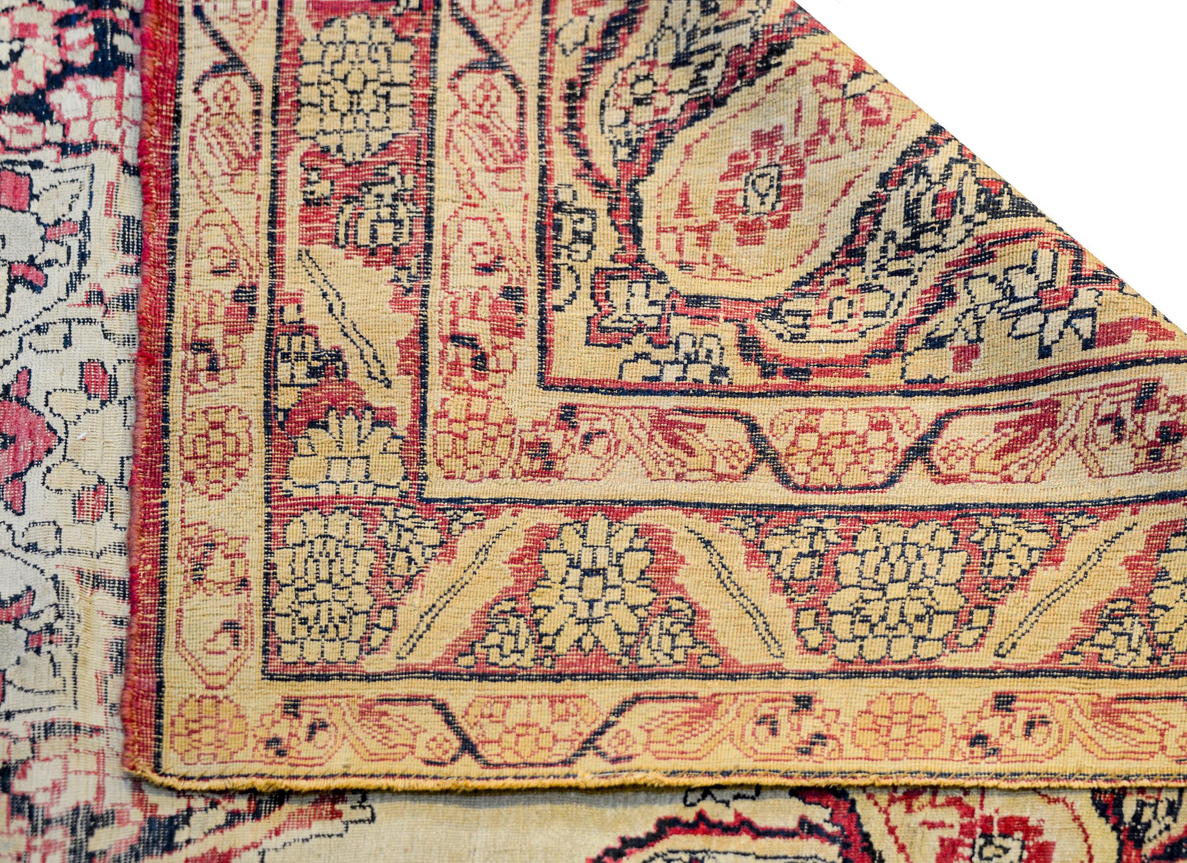 Unglaublicher Kirmanshah-Teppich aus dem späten 19. Jahrhundert 1