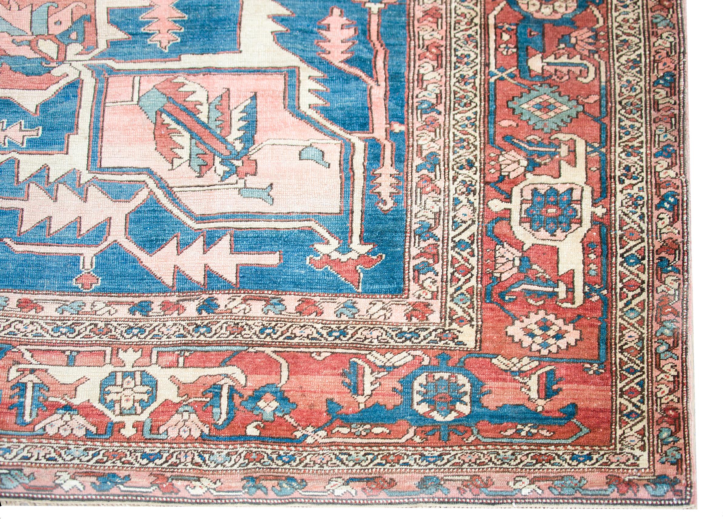 Incredible Late 19th Century Persian Serapi For Sale 6