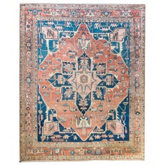 Incredible Late 19th Century Persian Serapi