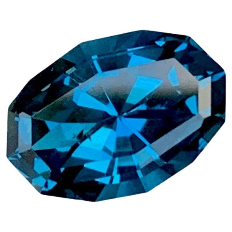 Fancy London Blue Loose Topaz Gemstone 3.70 CTS Topaz Jewellery Topaz
