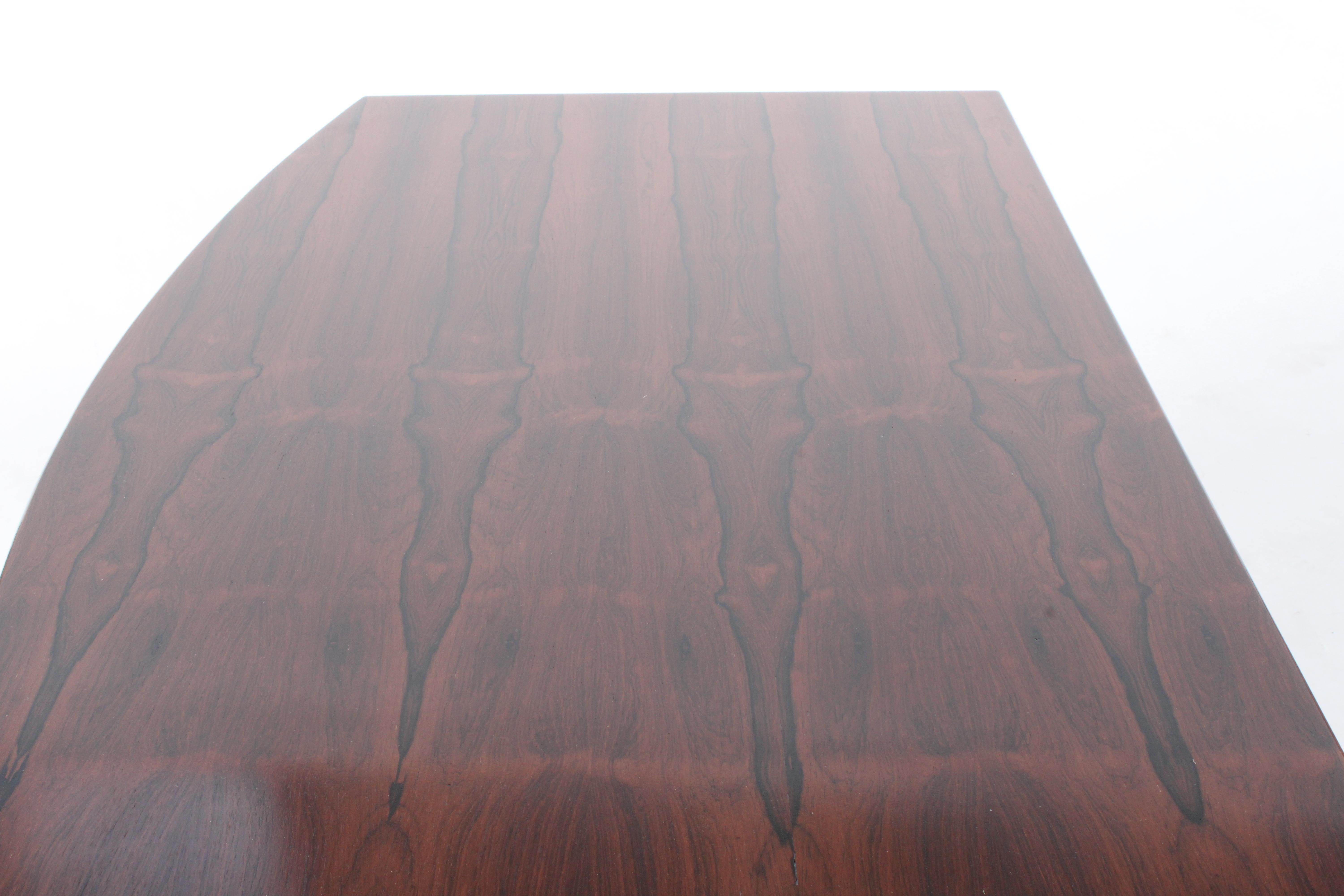 Incredible Mid Century Italian Curved Top Desk By Bernini 4