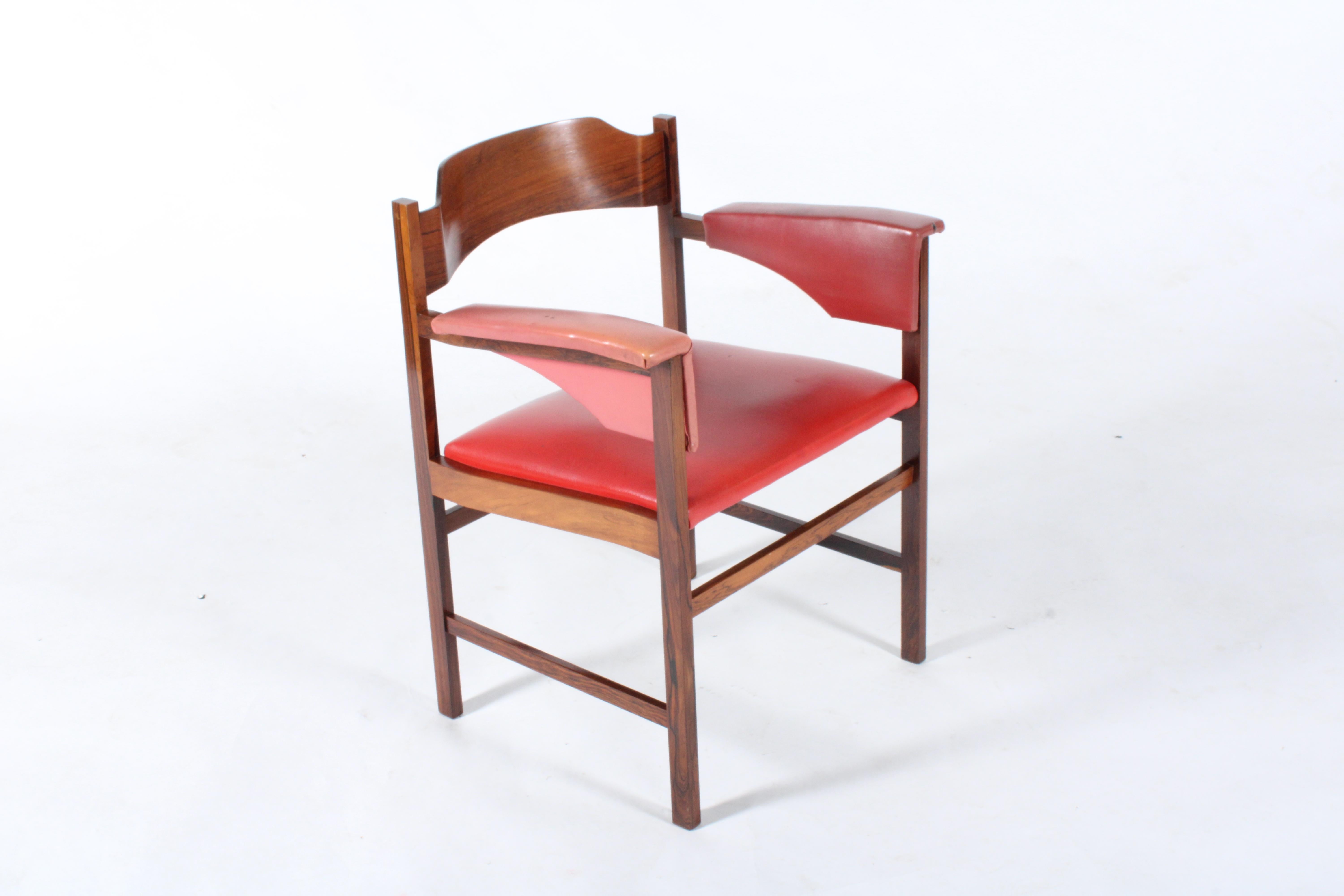 Incredible Mid Century Italian Curved Top Desk By Bernini 13