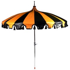 Vintage Incredible Midcentury Patio Umbrella