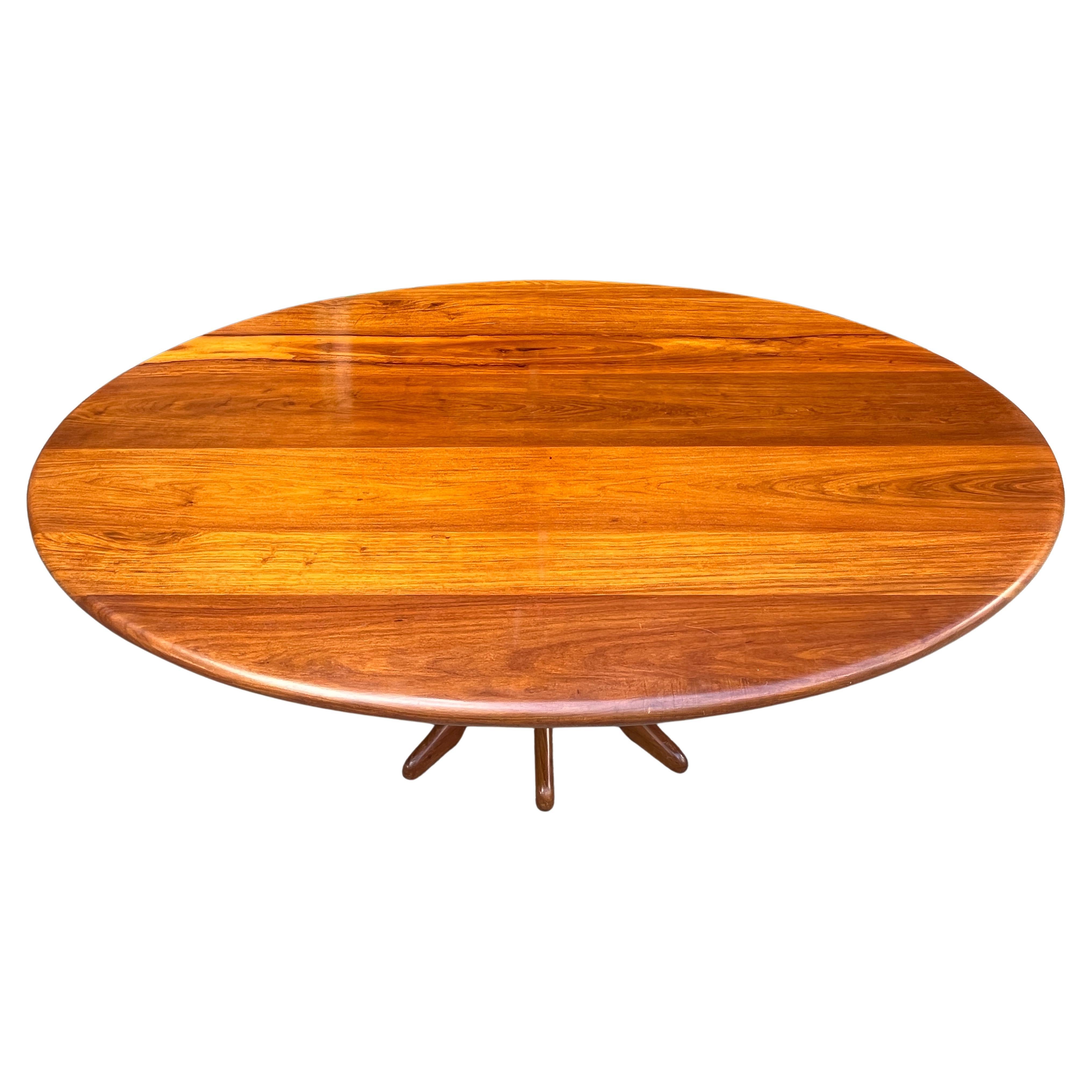 Incredible Midcentury 74” Dining Table For Sale 5