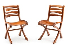 Stunning Sculpted Midcentury Modern Dining Room Set