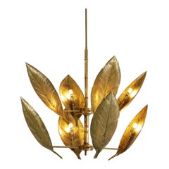 Incredible Modern Italian Ceiling Lamp "Flora" in Style of Tommaso Barbs