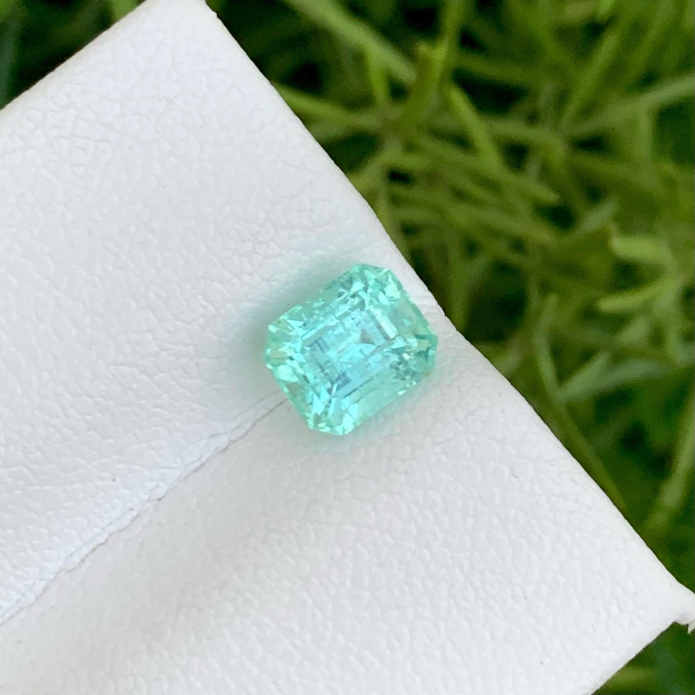 Incredible Natural Loose Emerald Gemstone of 1.15 carats from Afghanistan has a wonderful cut in a Octagon shape, incredible Light Green colour. Great brilliance. This gem is Included Clarity.

Product Information: 
GEMSTONE: Incredible Natural