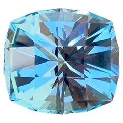 Incredible Natural Swiss Blue Topaz 9.25 Ct Top Quality Loupe Clean Topaz Ring