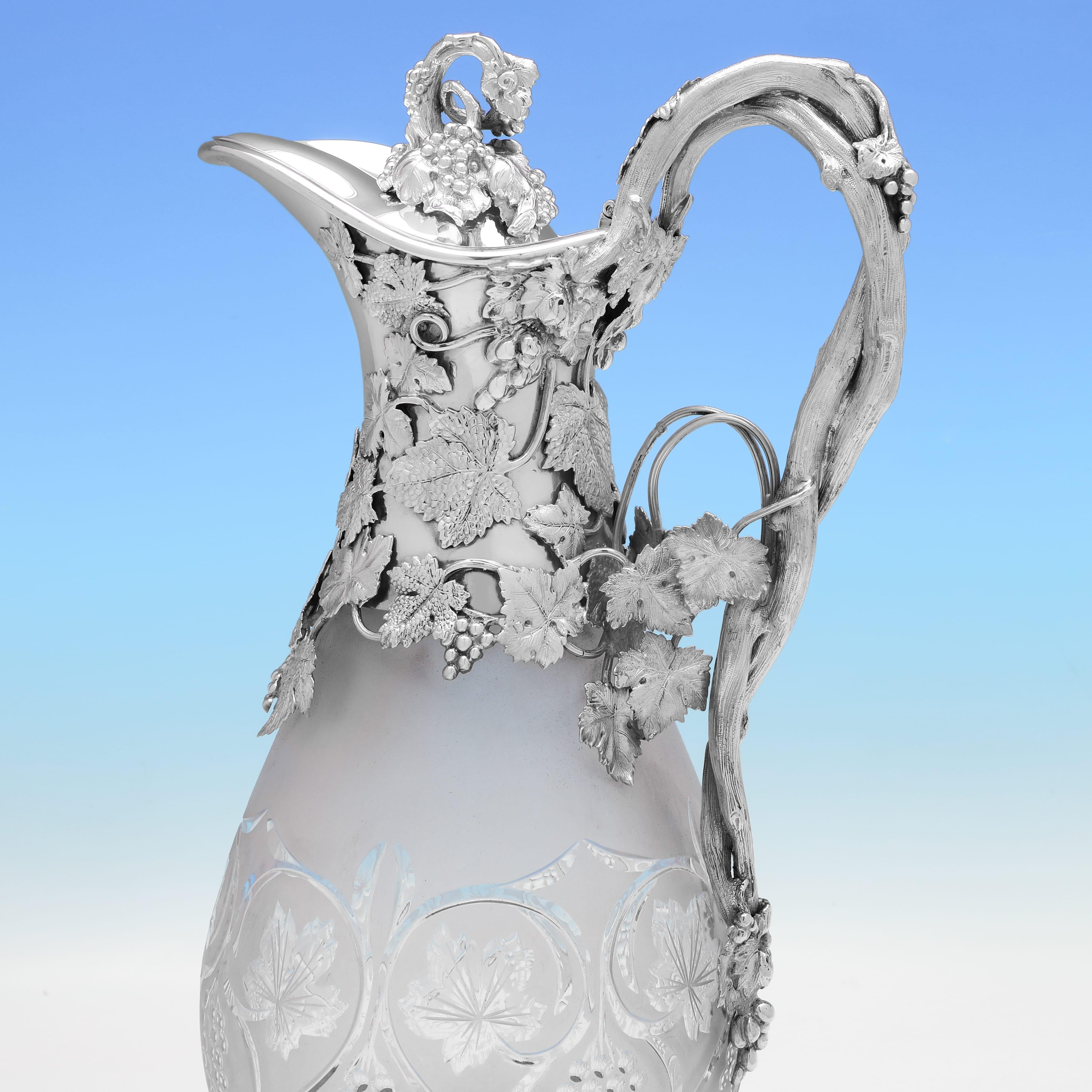 Increíble jarra de clarete sobredimensionada de plata de ley fabricada en 2001 por C.J. Vander en Bueno estado para la venta en London, London