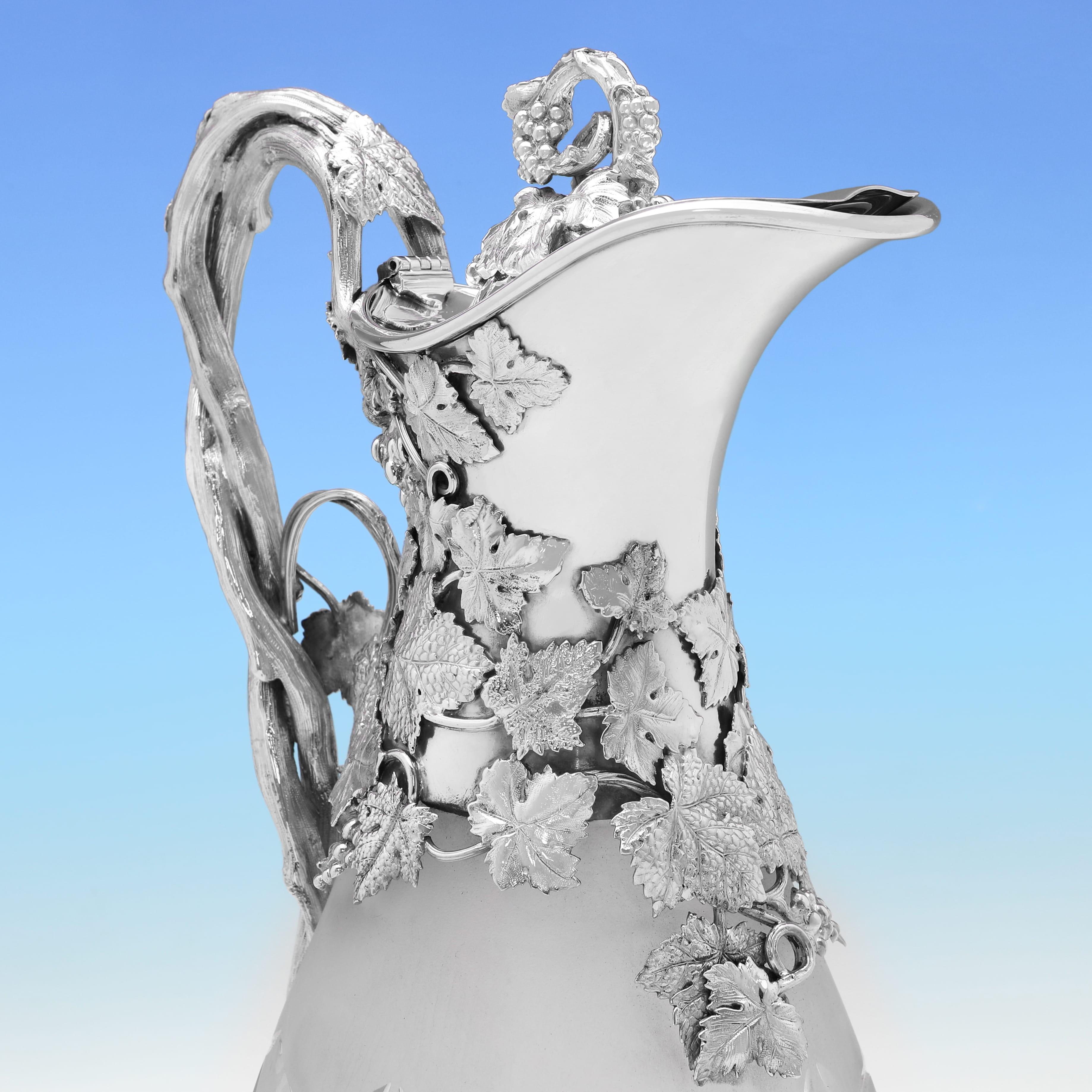 Increíble jarra de clarete sobredimensionada de plata de ley fabricada en 2001 por C.J. Vander Siglo XXI y contemporáneo en venta
