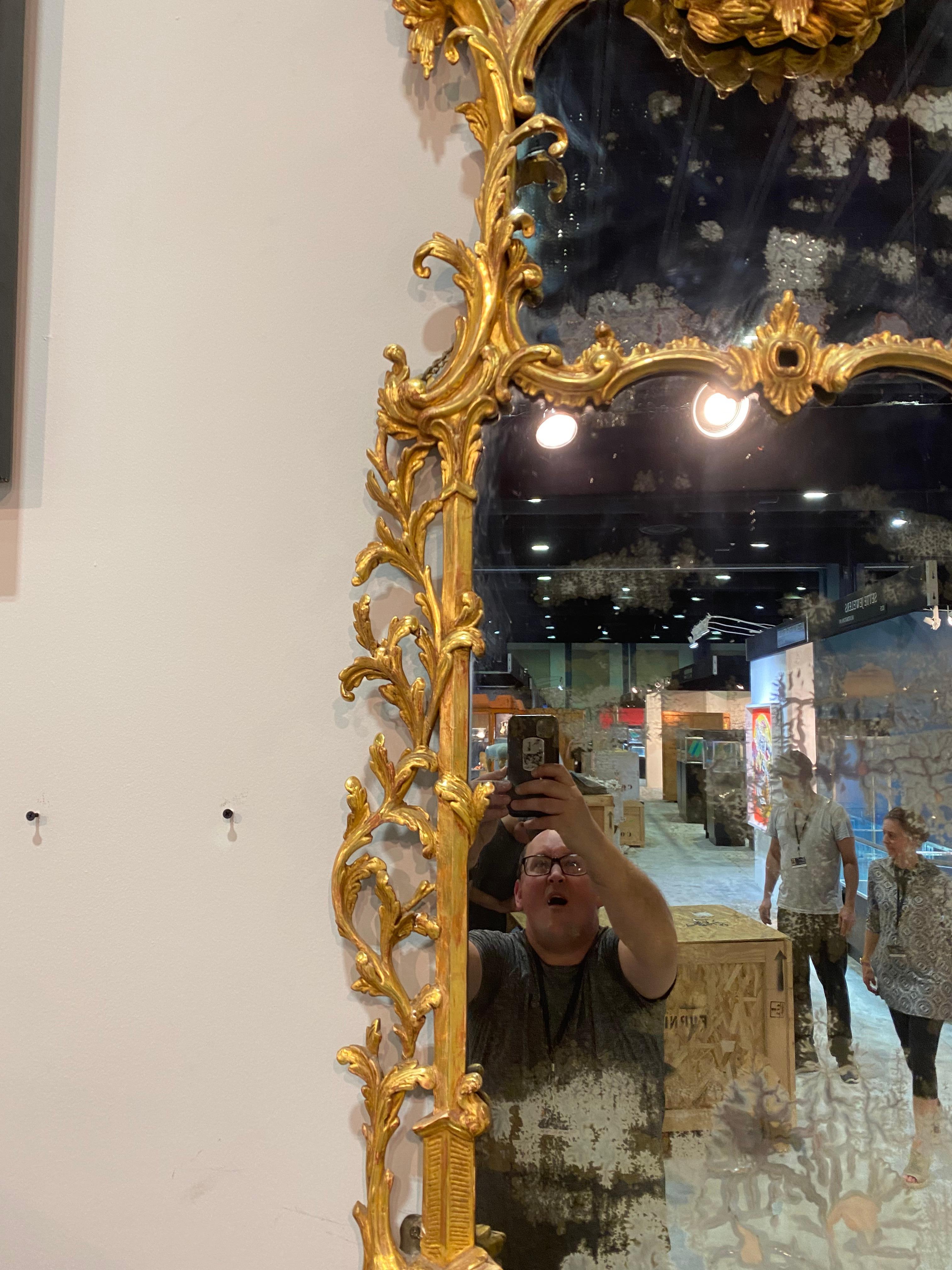 Incredible Pair 18th Century Georgian Chinese Chippendale Mirrors Florian Papp 4