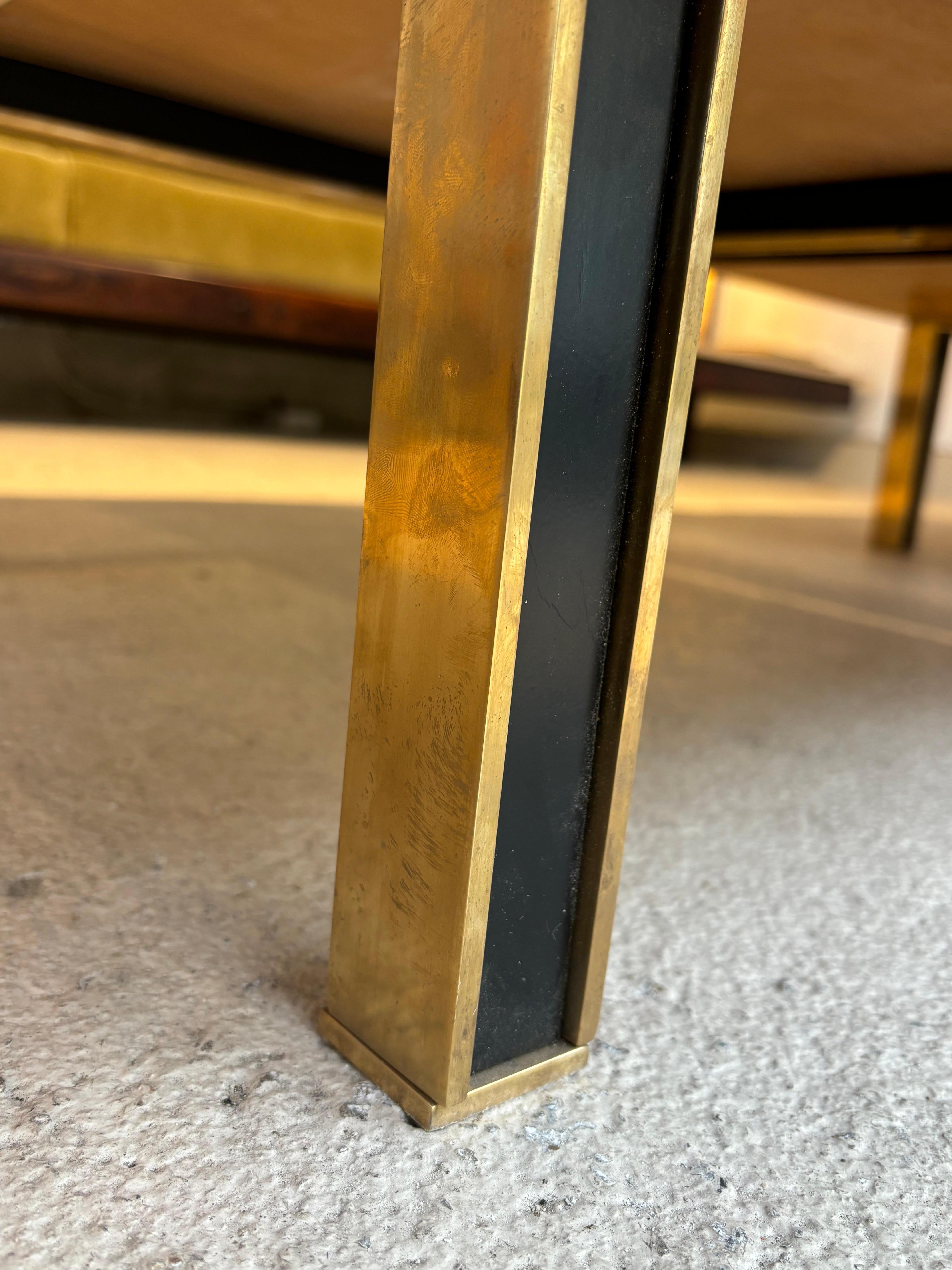 Incredible Pair of unic coffee table For Sale 8