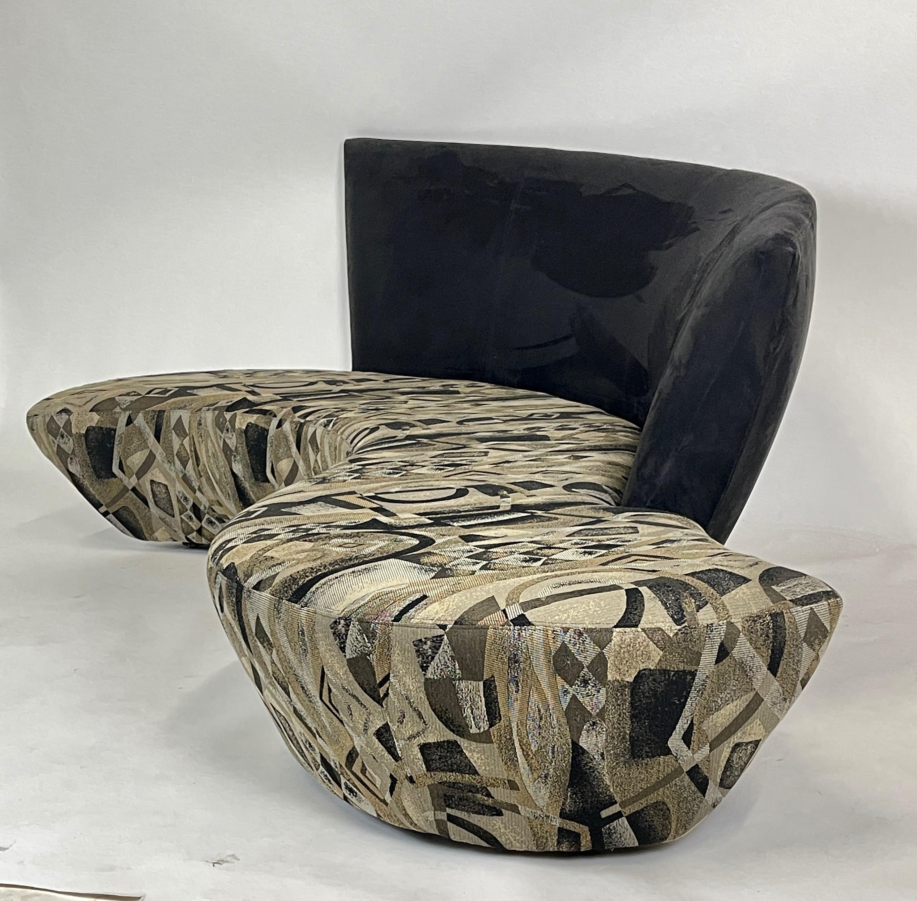 Incredible Pair Vladimir Kagan for Weiman/ Preview Bilbao Sofas Priced Per Sofa 7