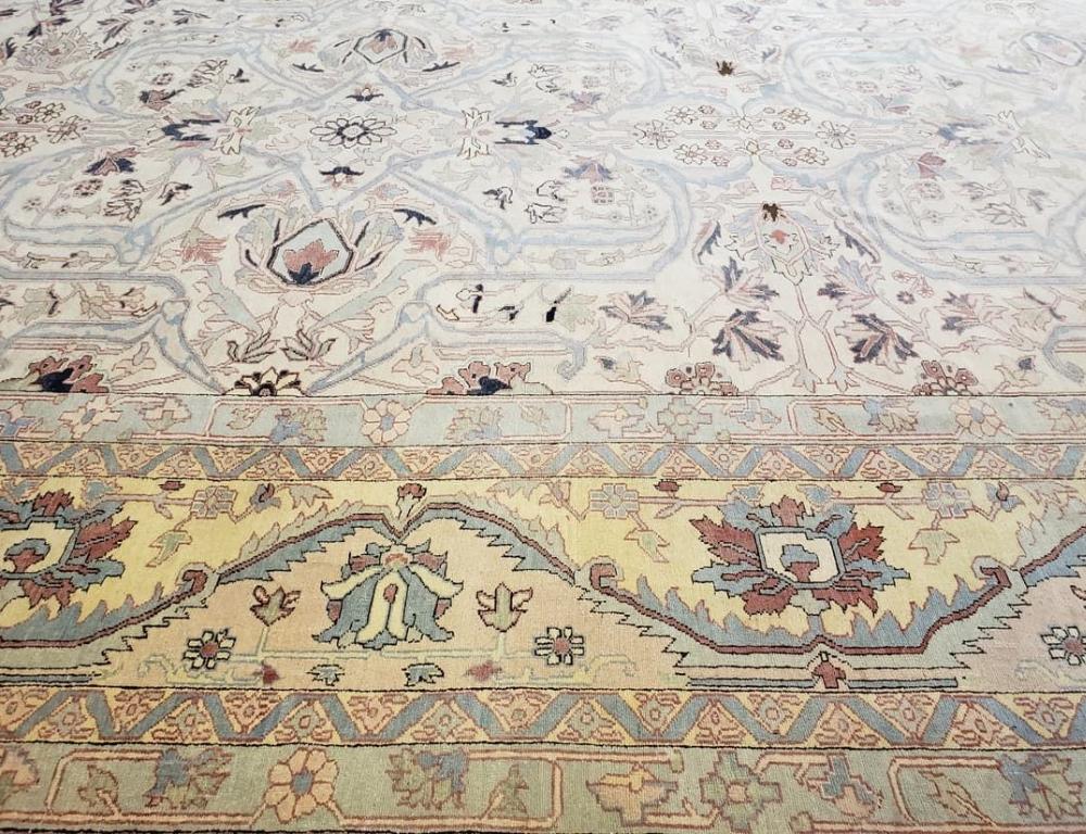 Hand-Knotted Incredible Palace Size Handmade Pakistani Rug For Sale