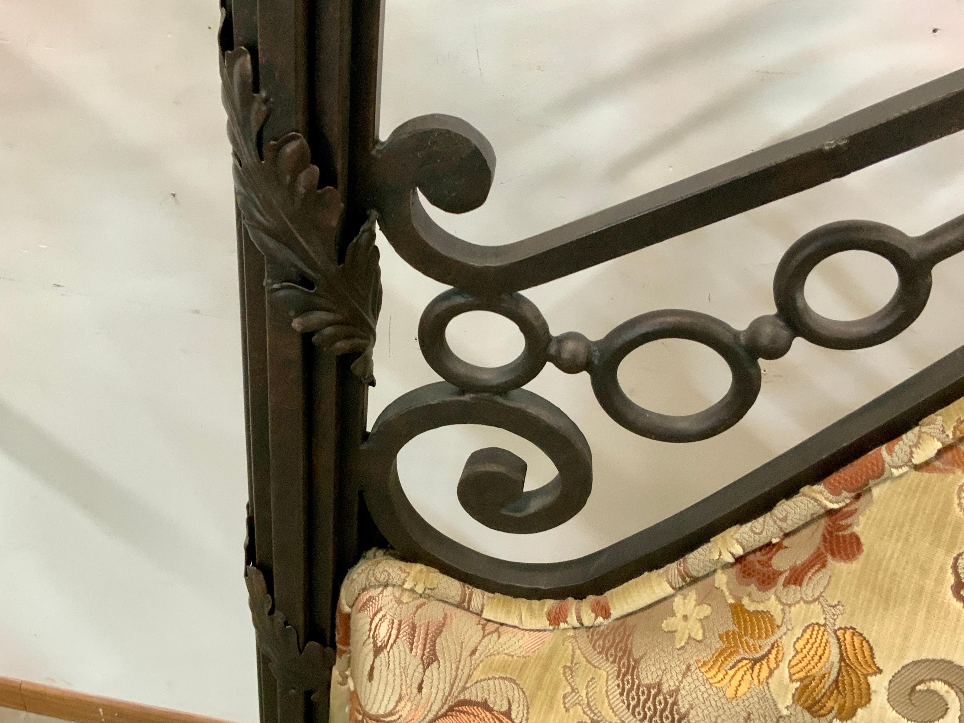 Incredible Phyllis Morris Custom Wrought Iron Canopy Bed XL King For Sale 5