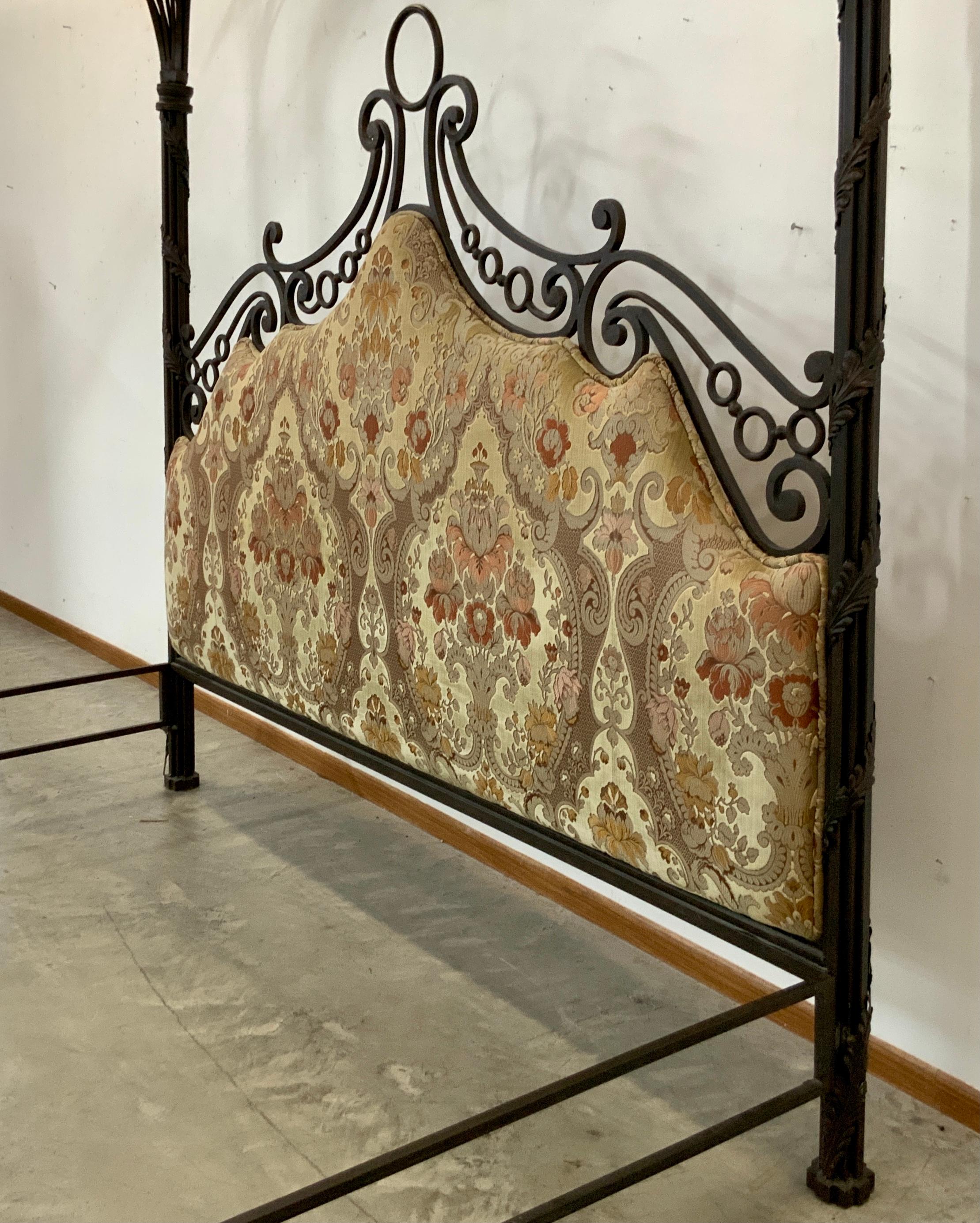 Incredible Phyllis Morris Custom Wrought Iron Canopy Bed XL King For Sale 2