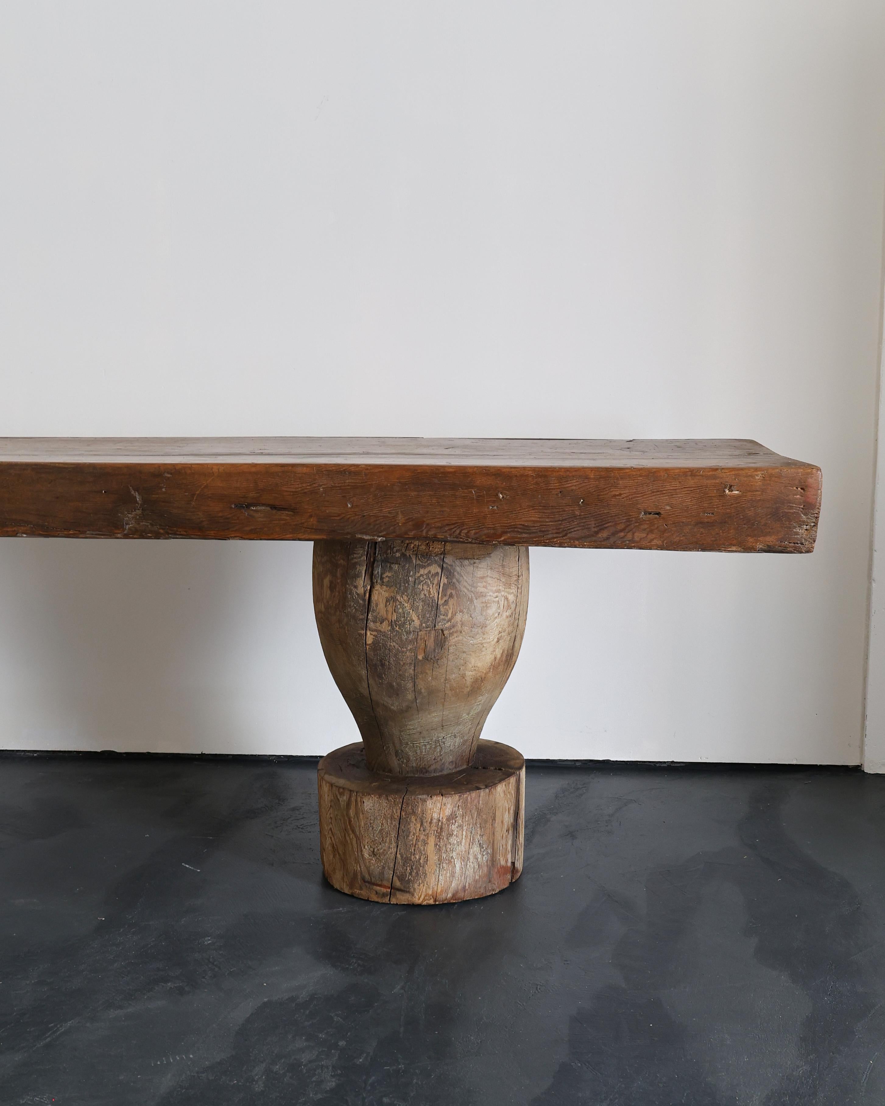 Increíble mesa larga escandinava primitiva de principios del siglo XVIII en venta 5