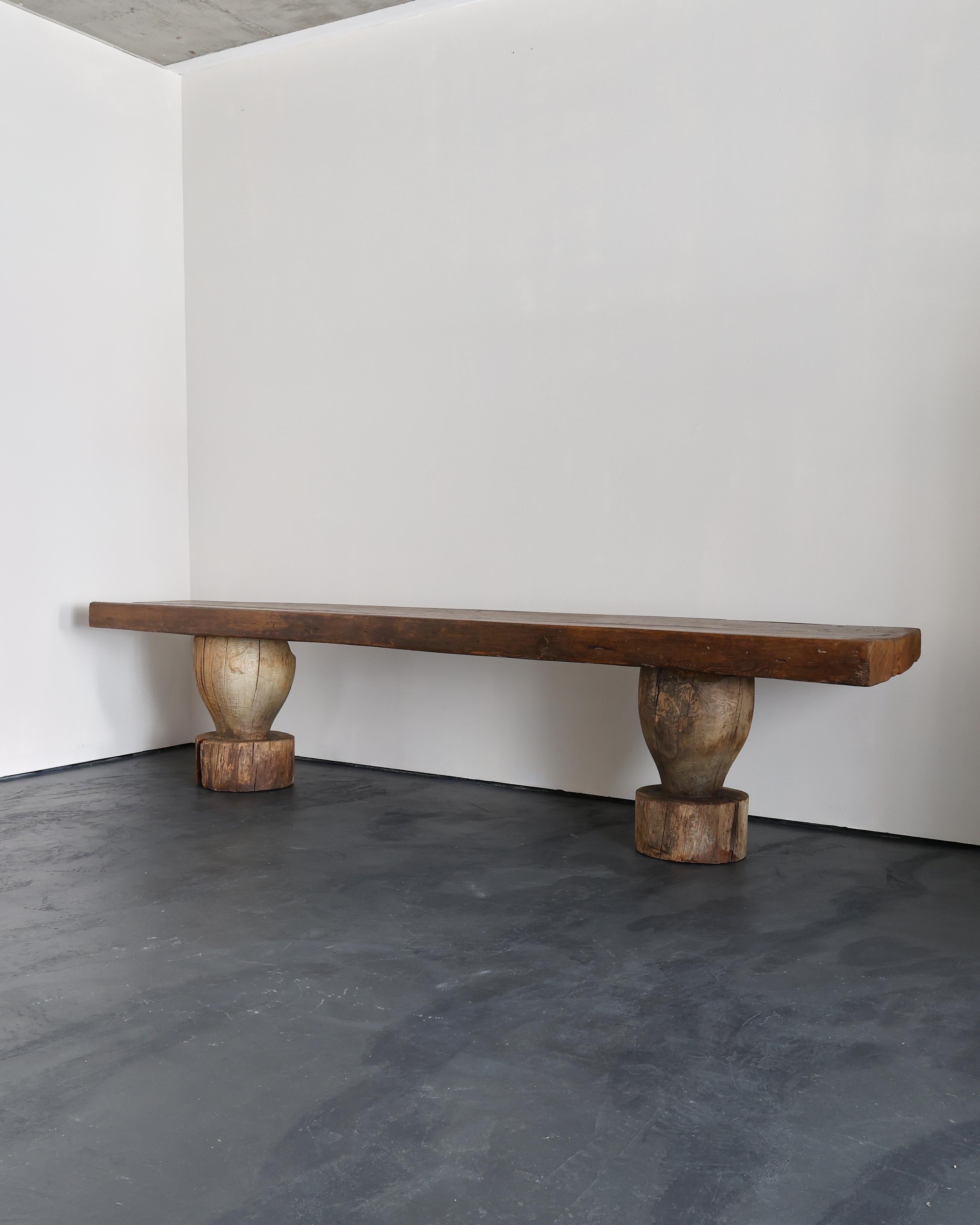Increíble mesa larga escandinava primitiva de principios del siglo XVIII en venta 2