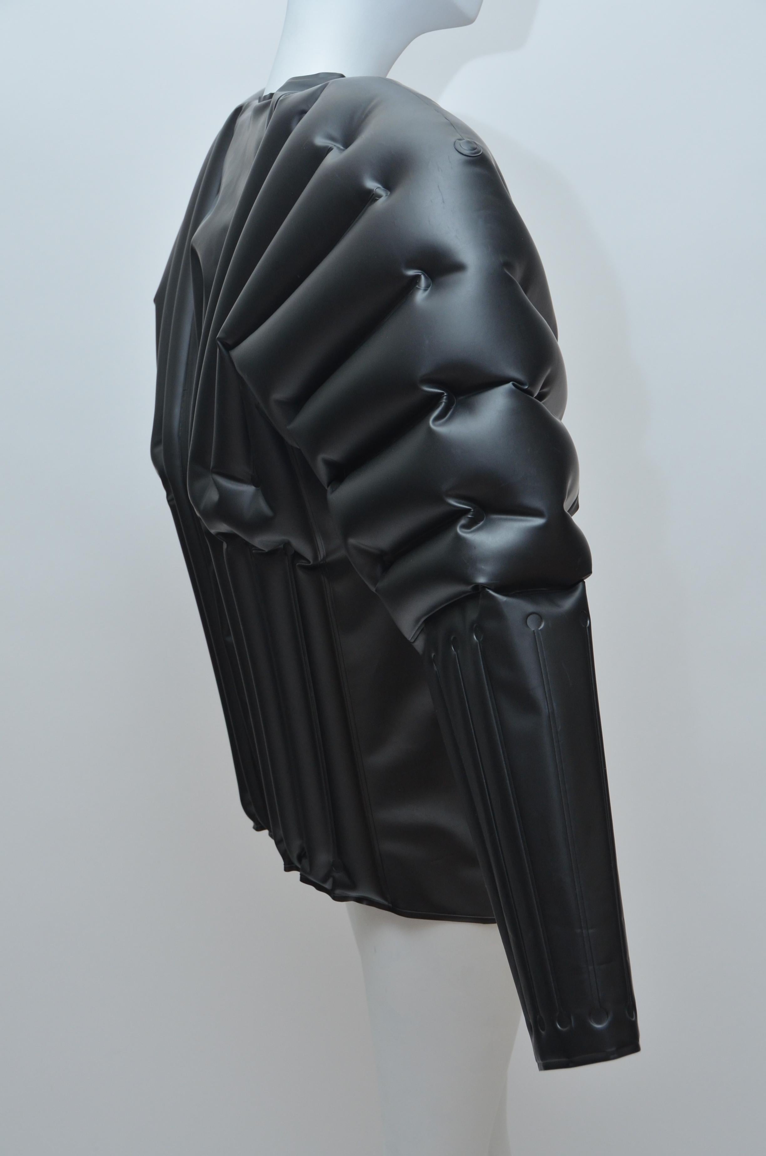 Incredible Rare 1987 Issey Miyake Rubber Inflatable Jacket For Sale at ...