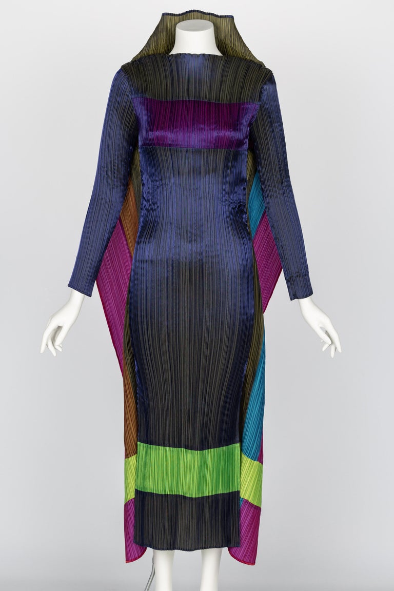 Increíble Vestido Raro Issey Miyake Pleats Please Avant Garde