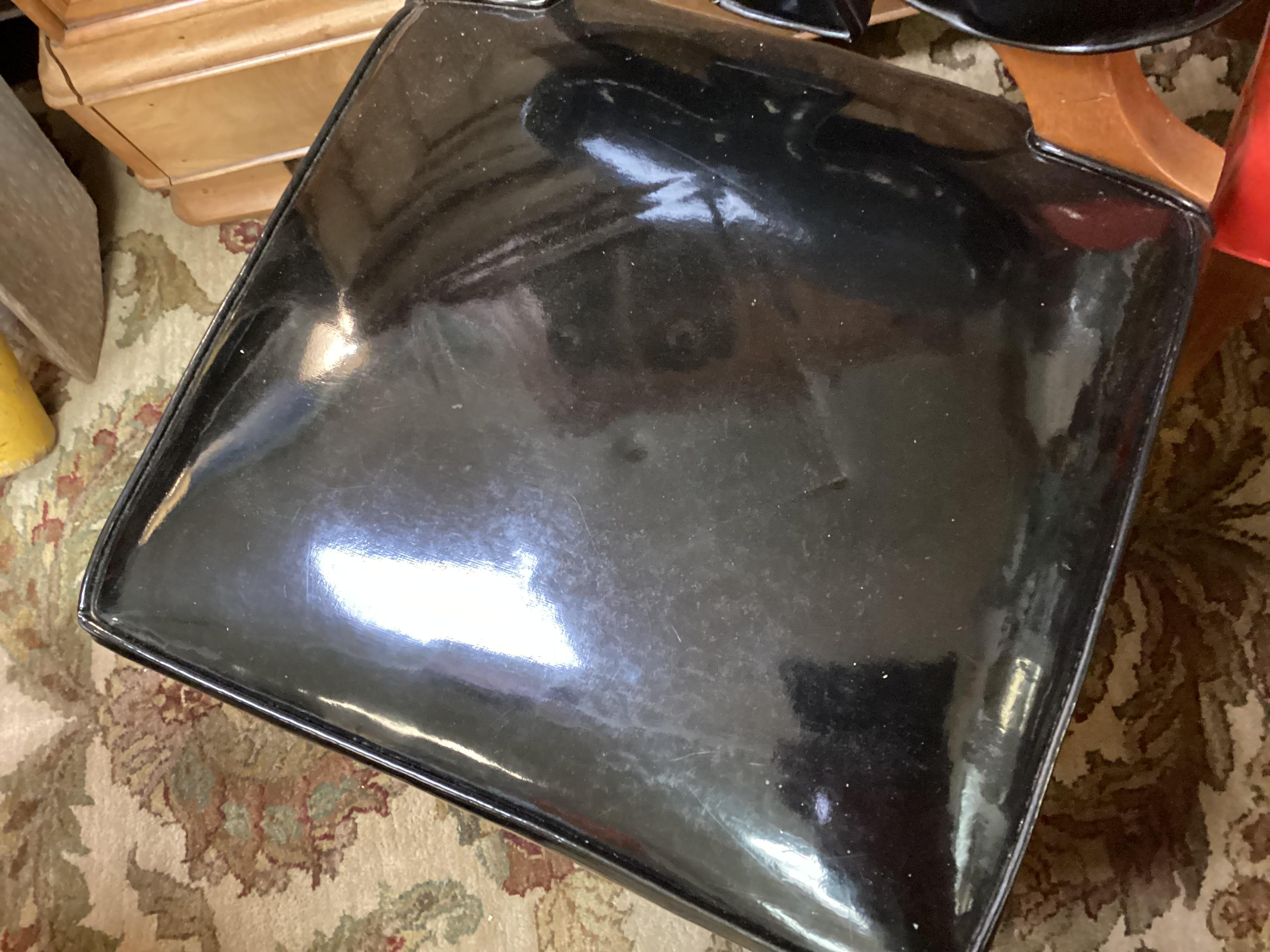 Increíble juego de cuatro sillas de naipes de mediados de siglo en venta 14