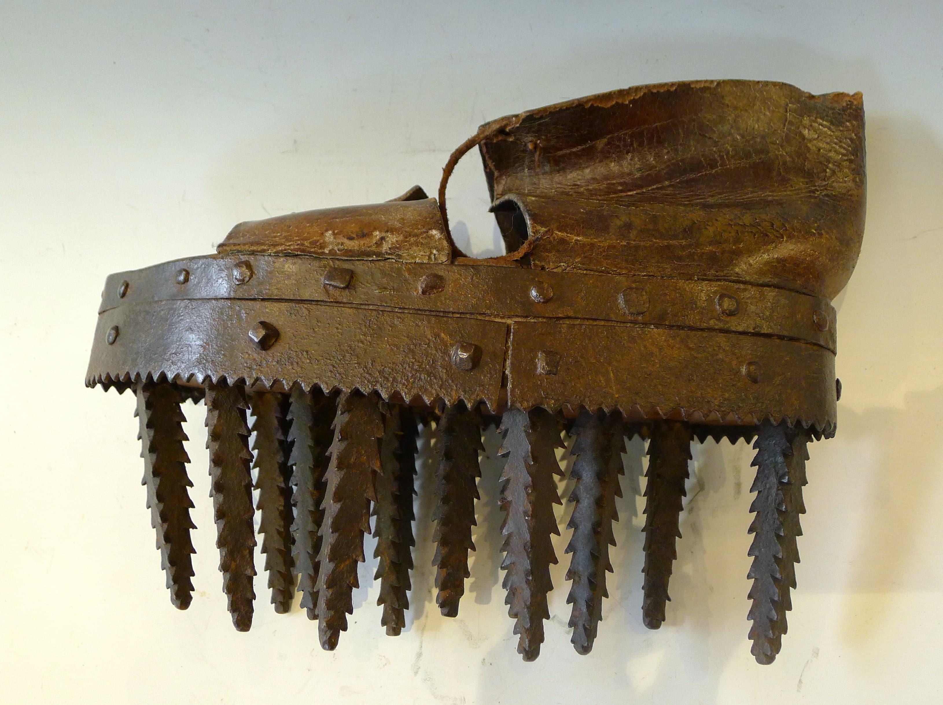 French Incredible Shoes to Break Sweet Chestnuts, 19th Century