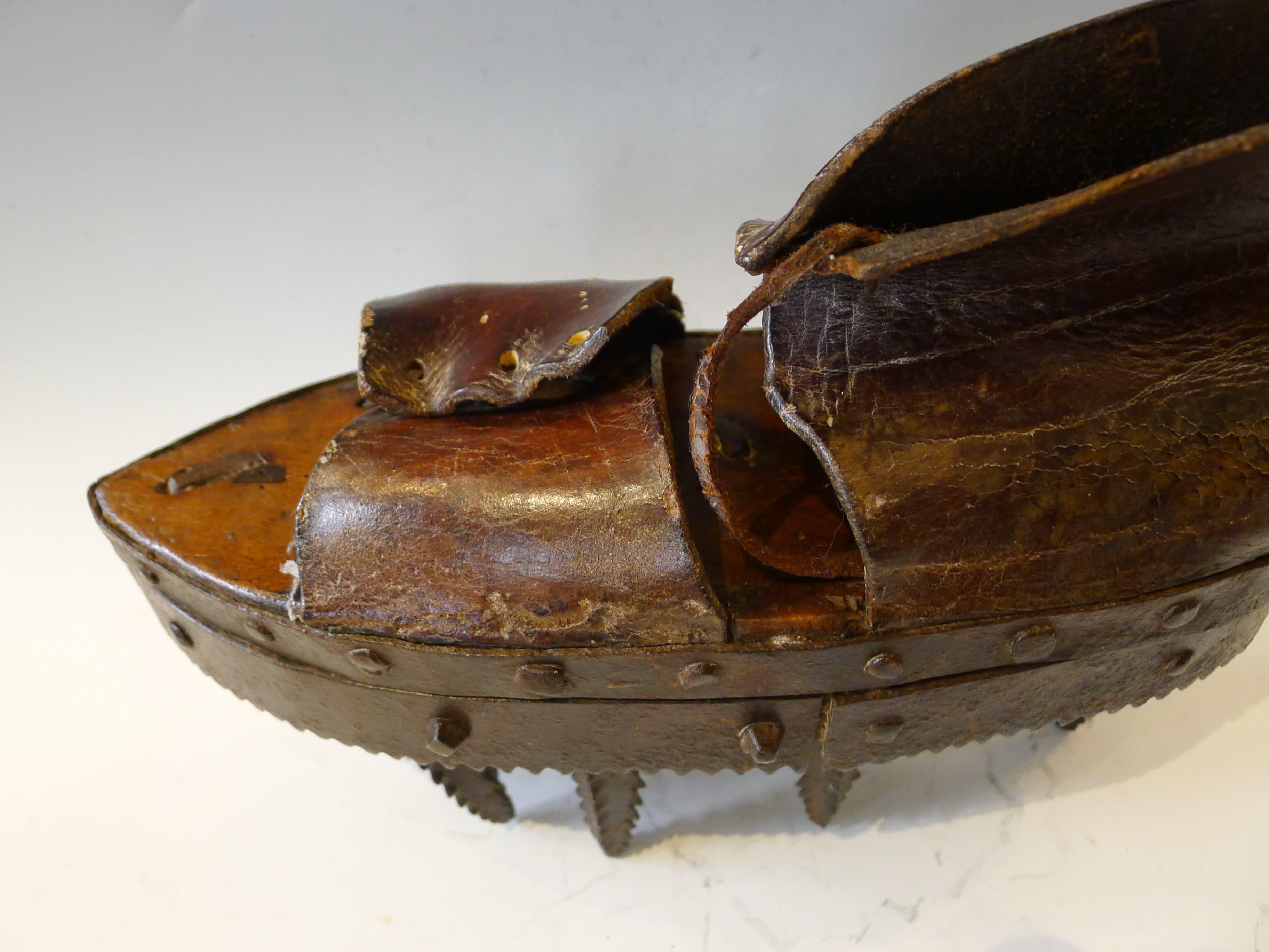 Incredible Shoes to Break Sweet Chestnuts, 19th Century (Gebrannt)